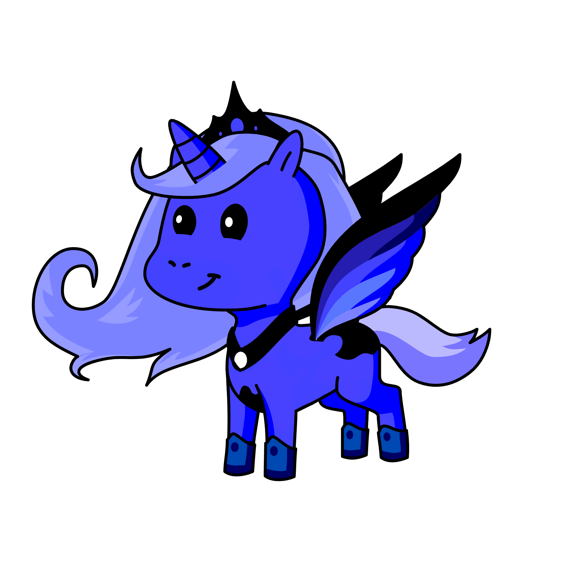 Luna, the unicorn