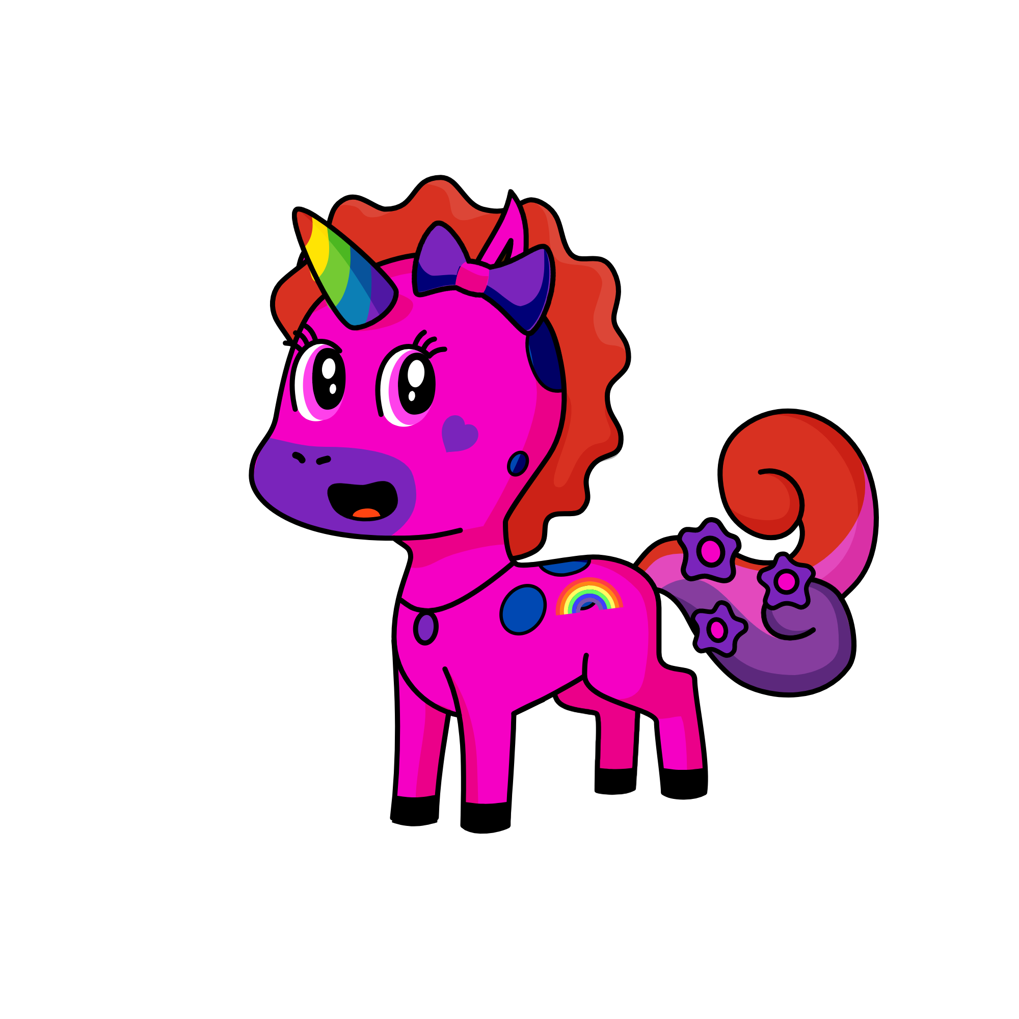 Rose, the unicorn