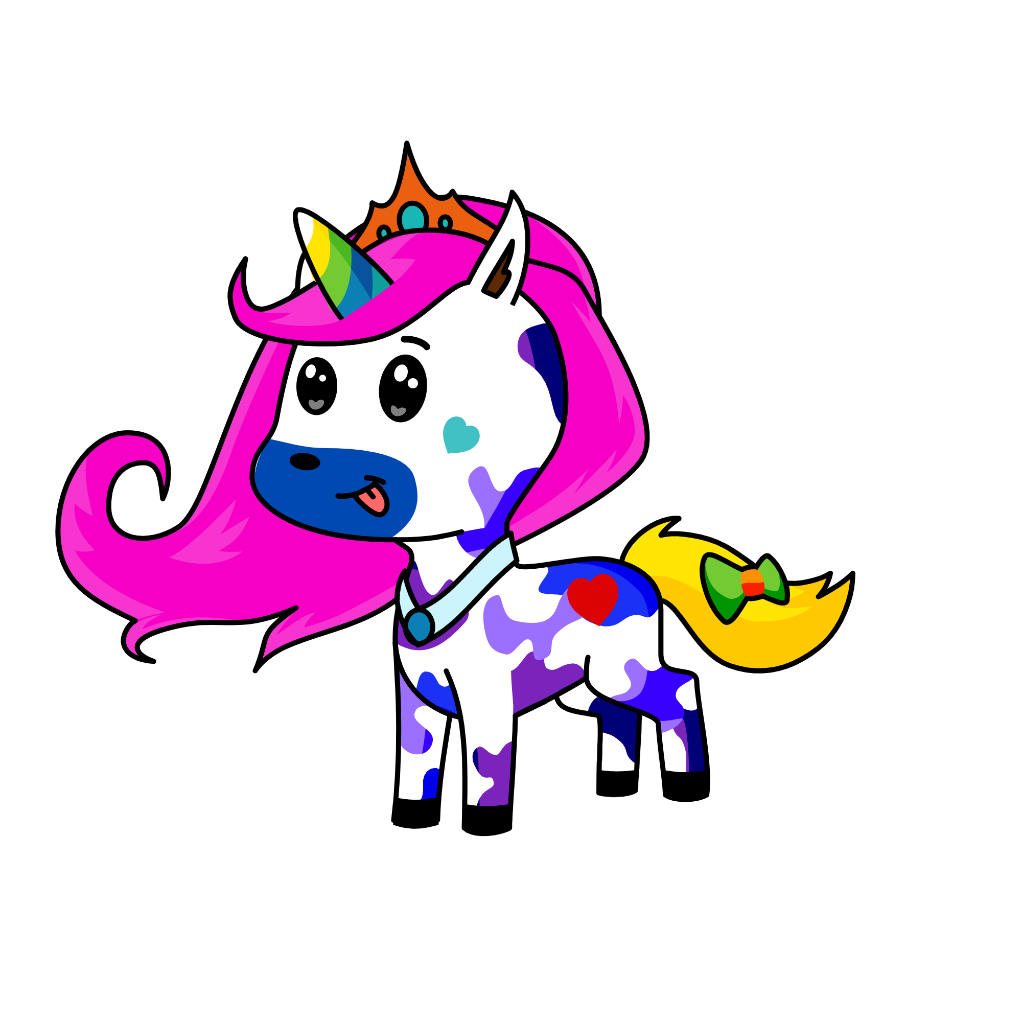Blommetjie, the unicorn