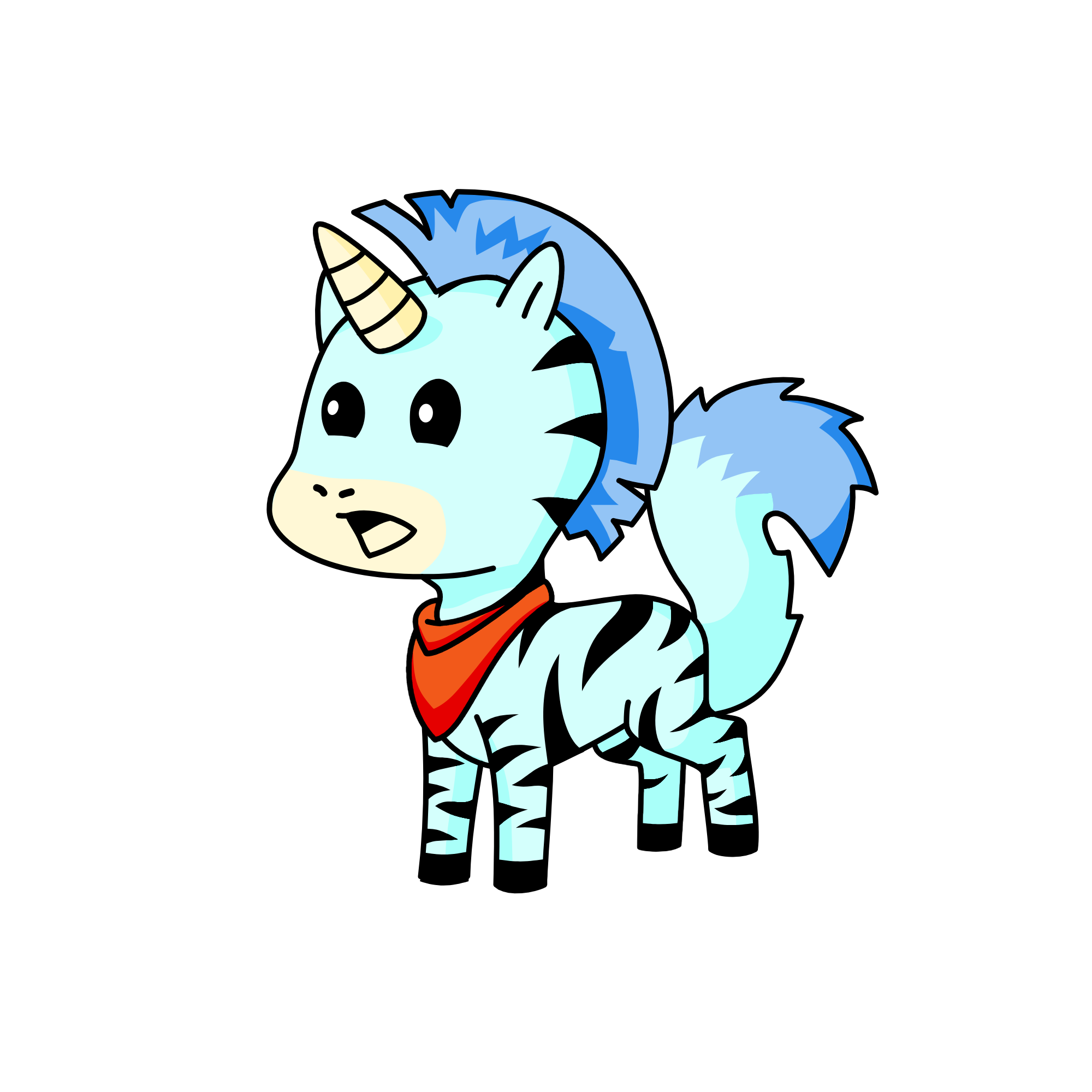 Rover, the unicorn