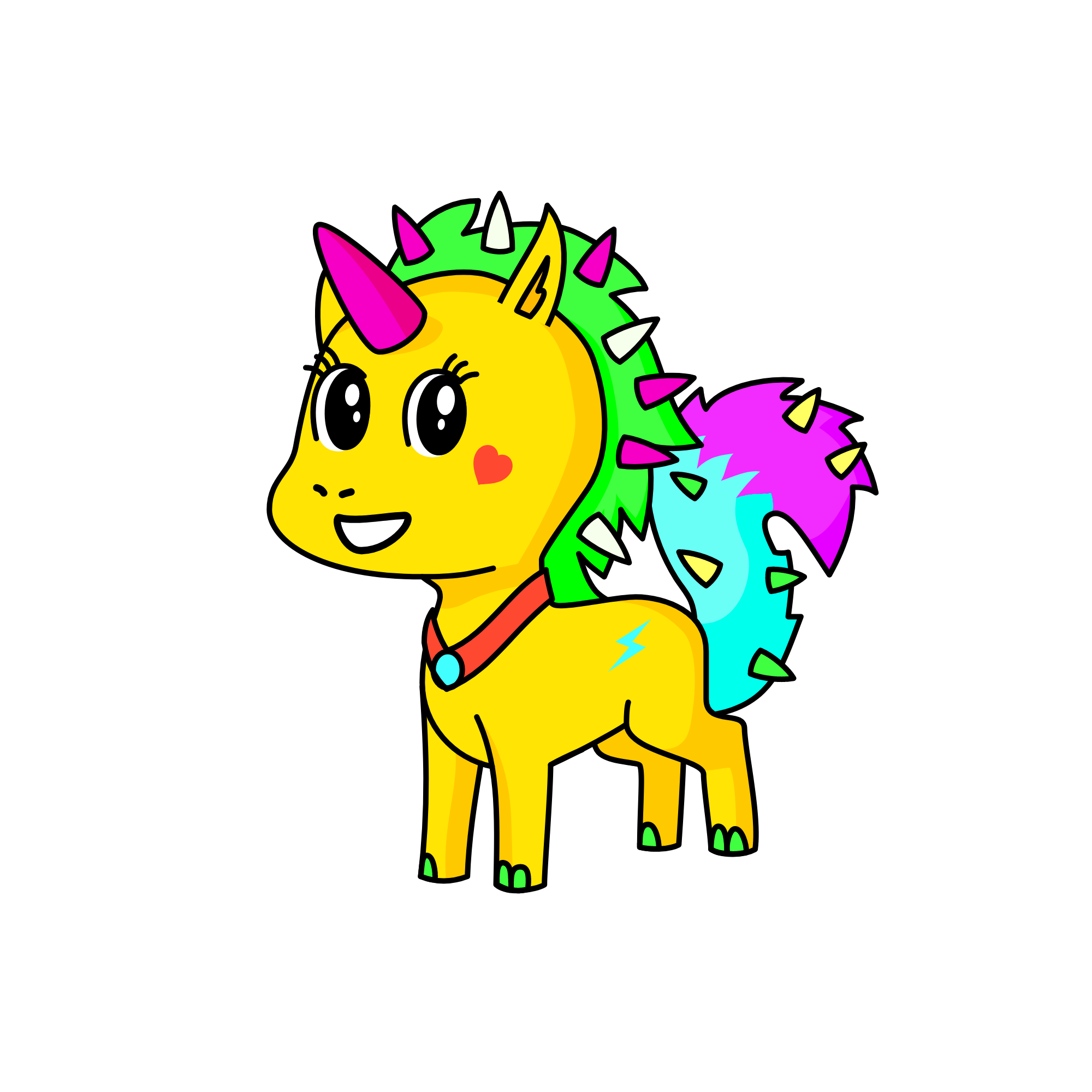 Elettrico, the unicorn