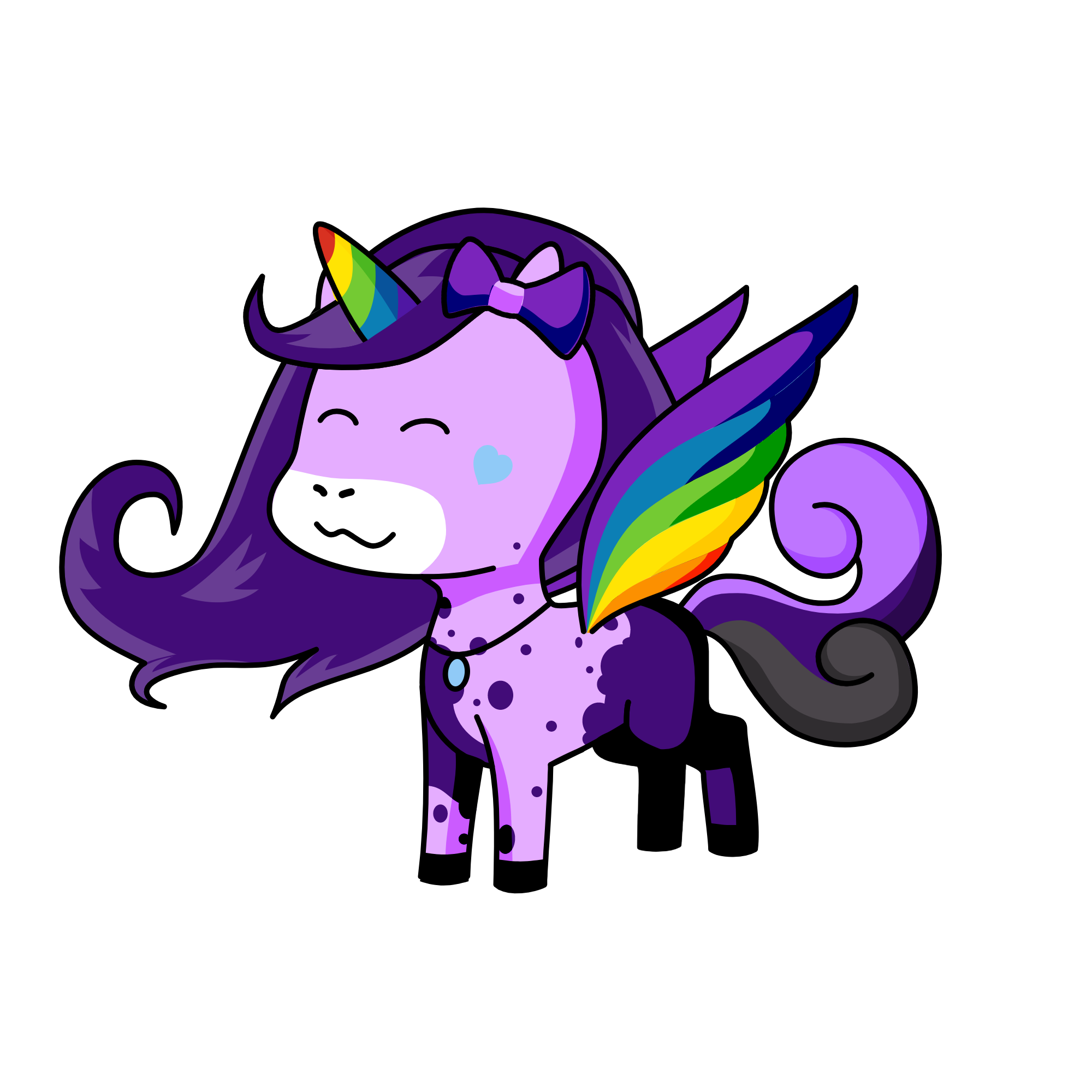 random, the unicorn
