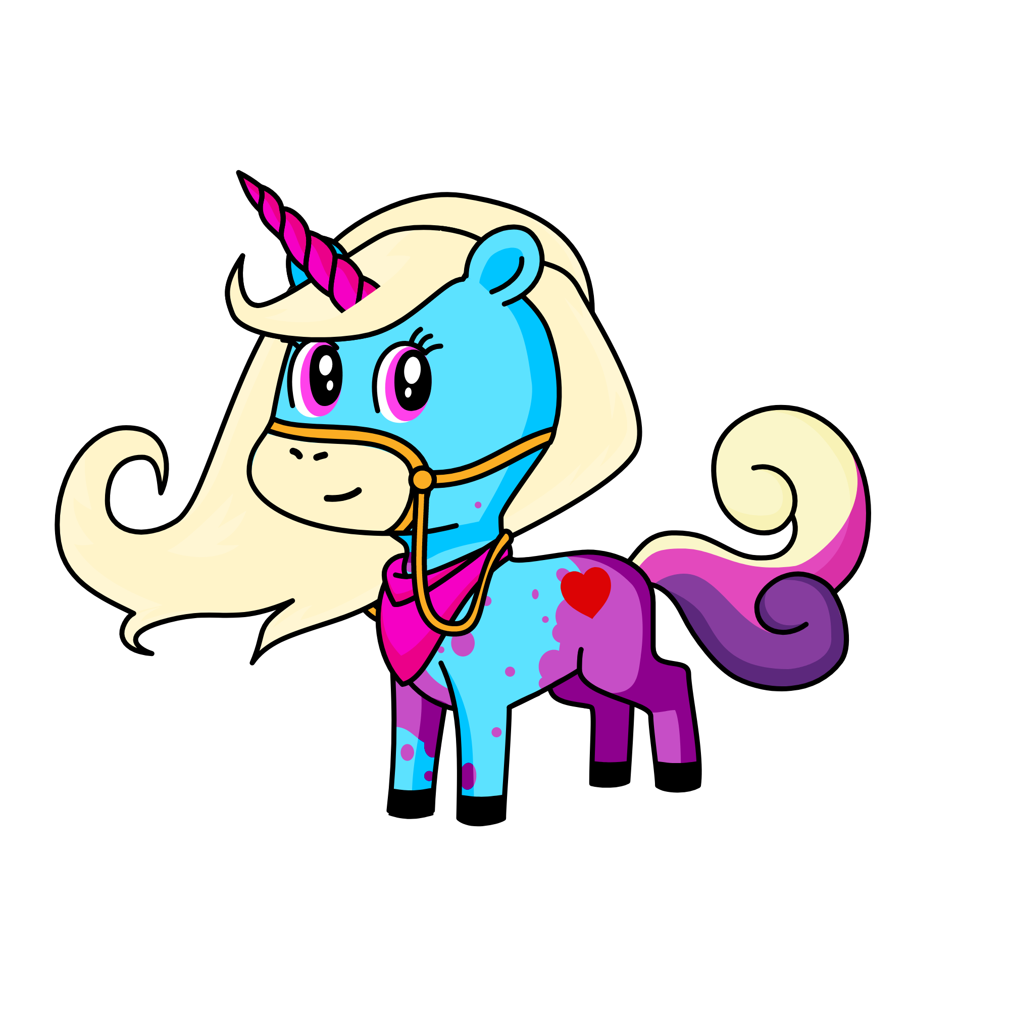 pixi star, the unicorn