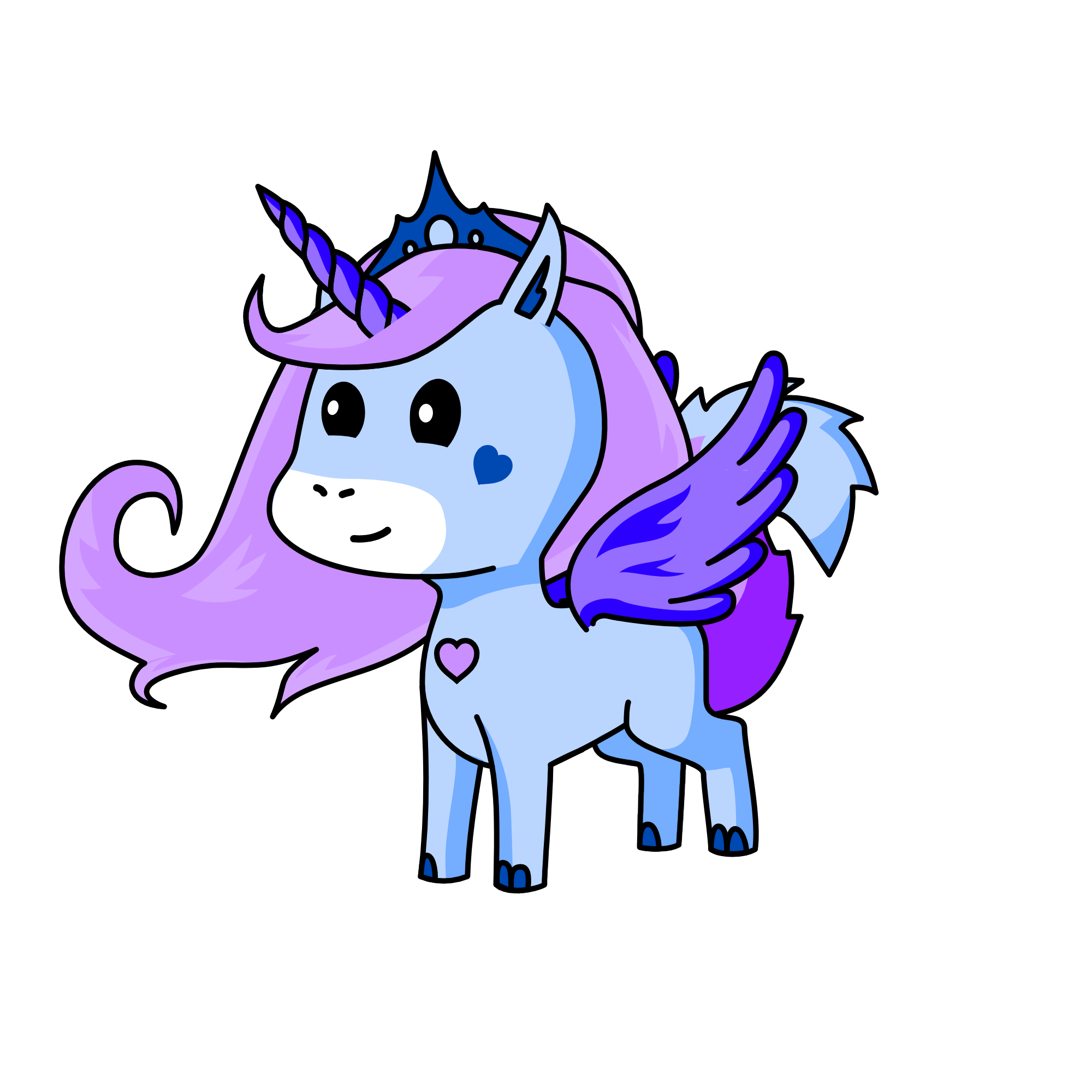 Blair, the unicorn