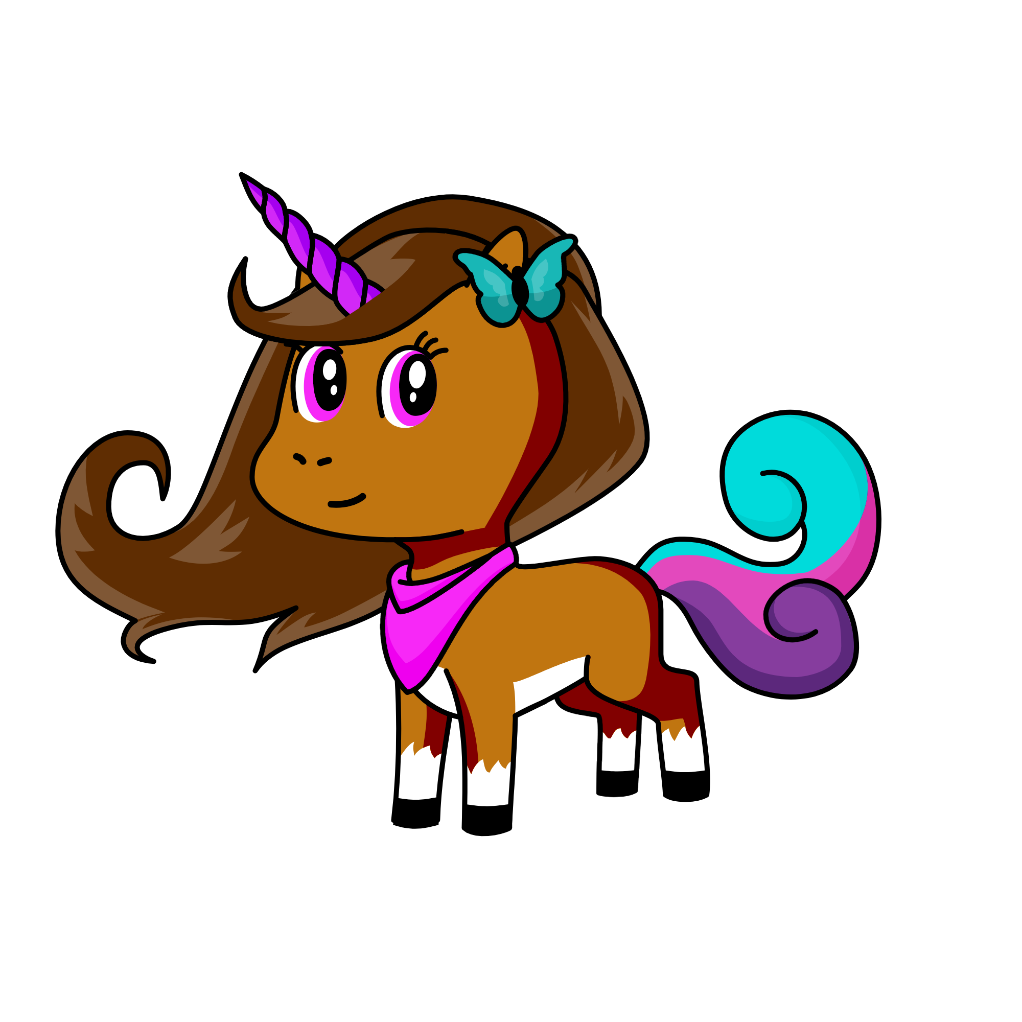 brookie, the unicorn
