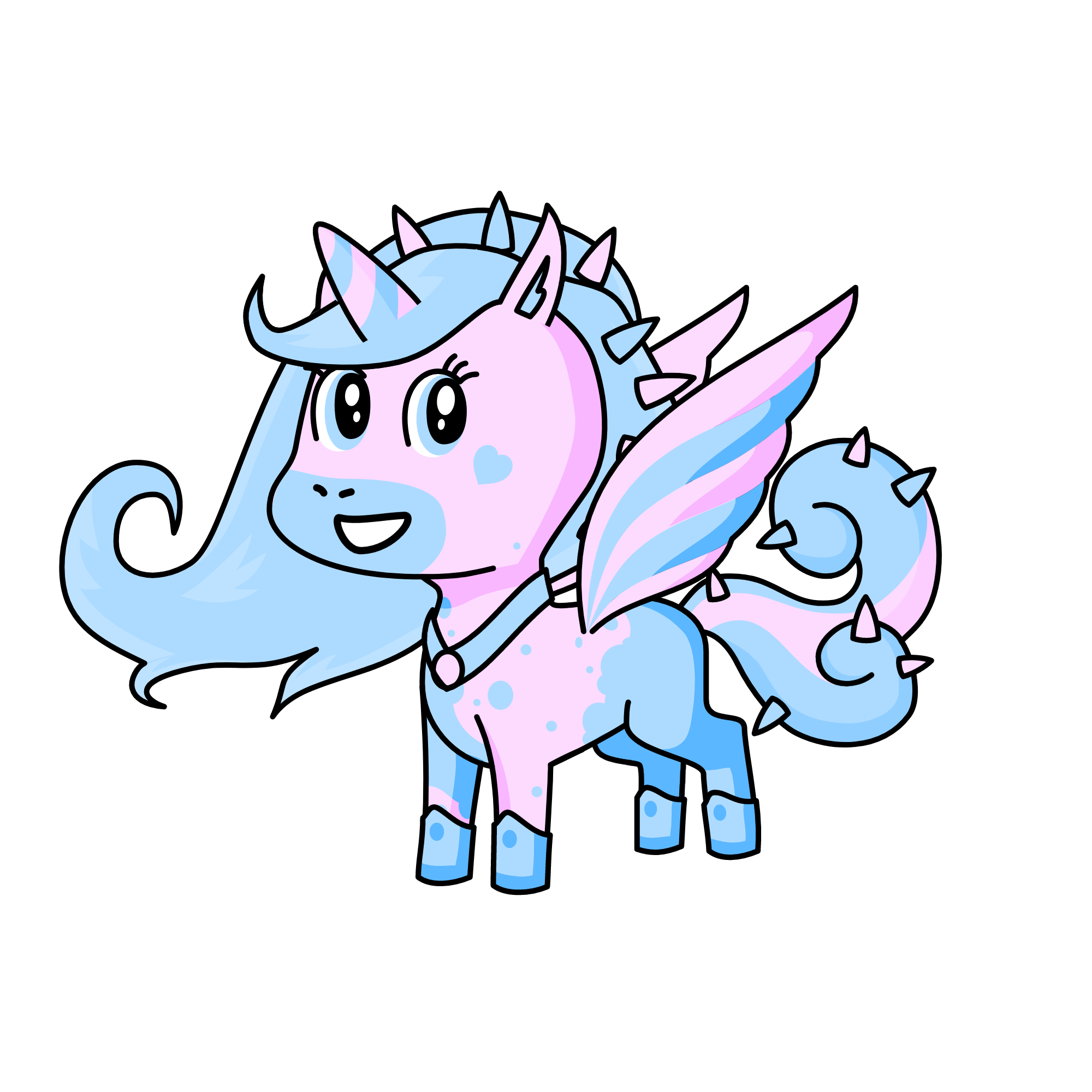 Cotton Candy, the unicorn