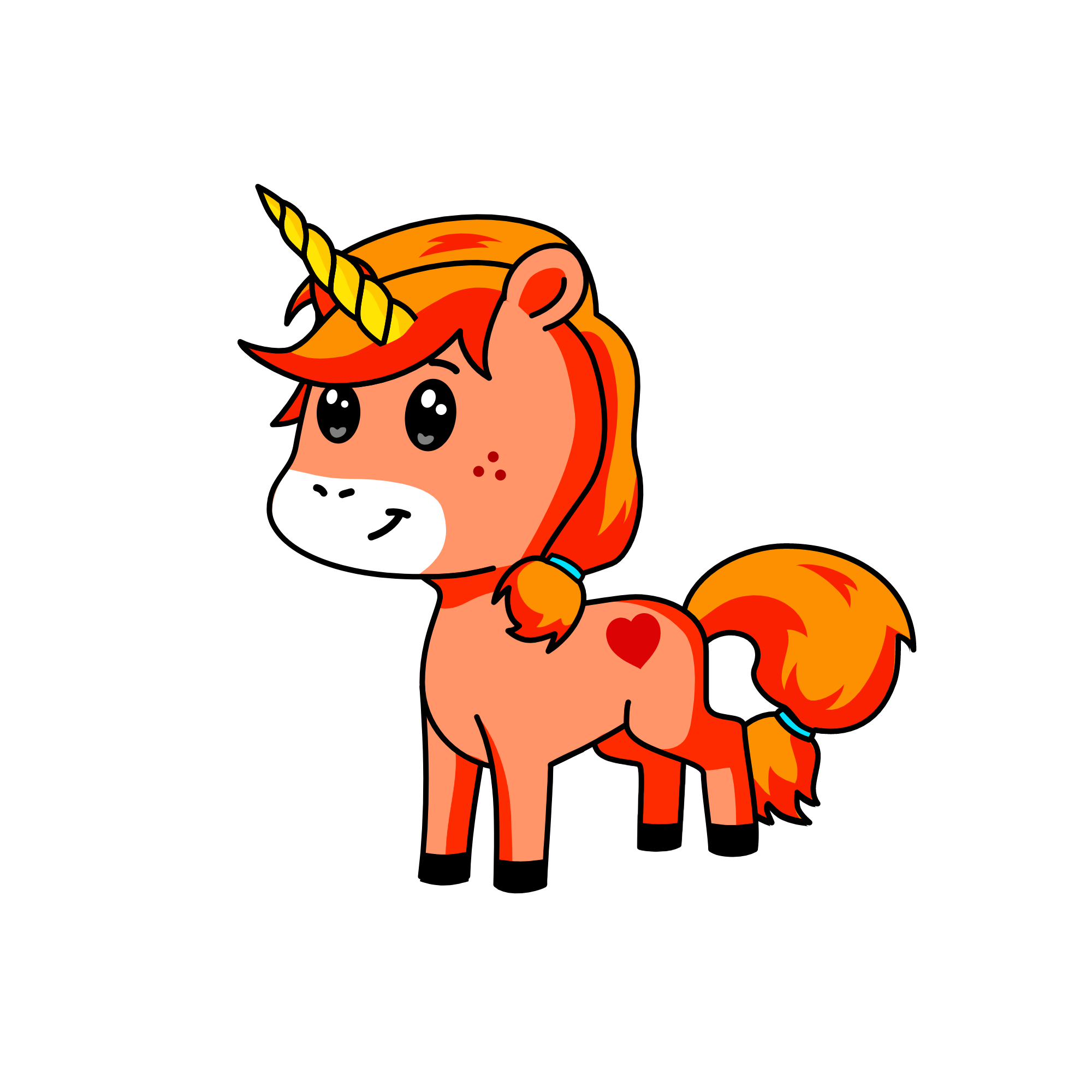mia, the unicorn