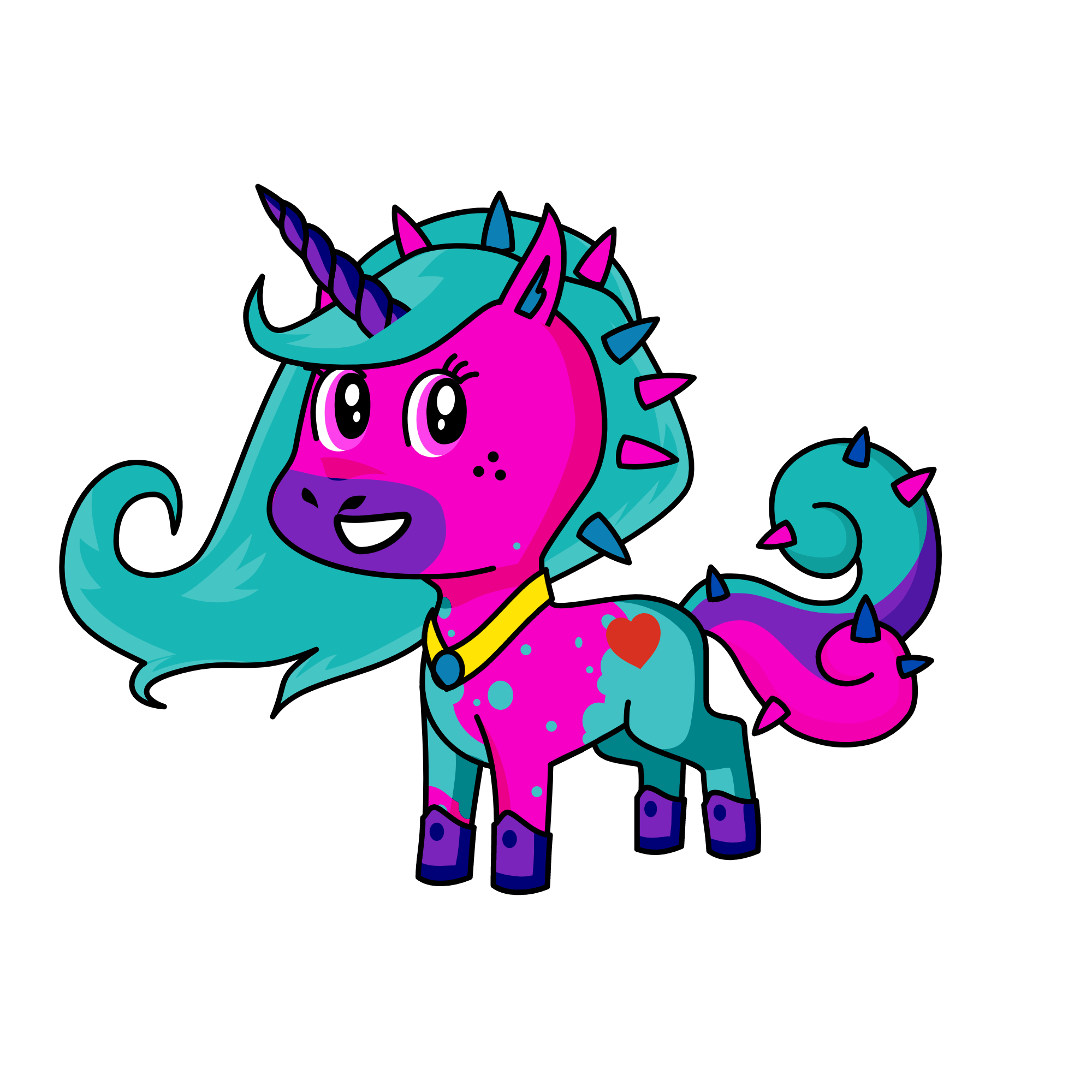 Lisa, the unicorn