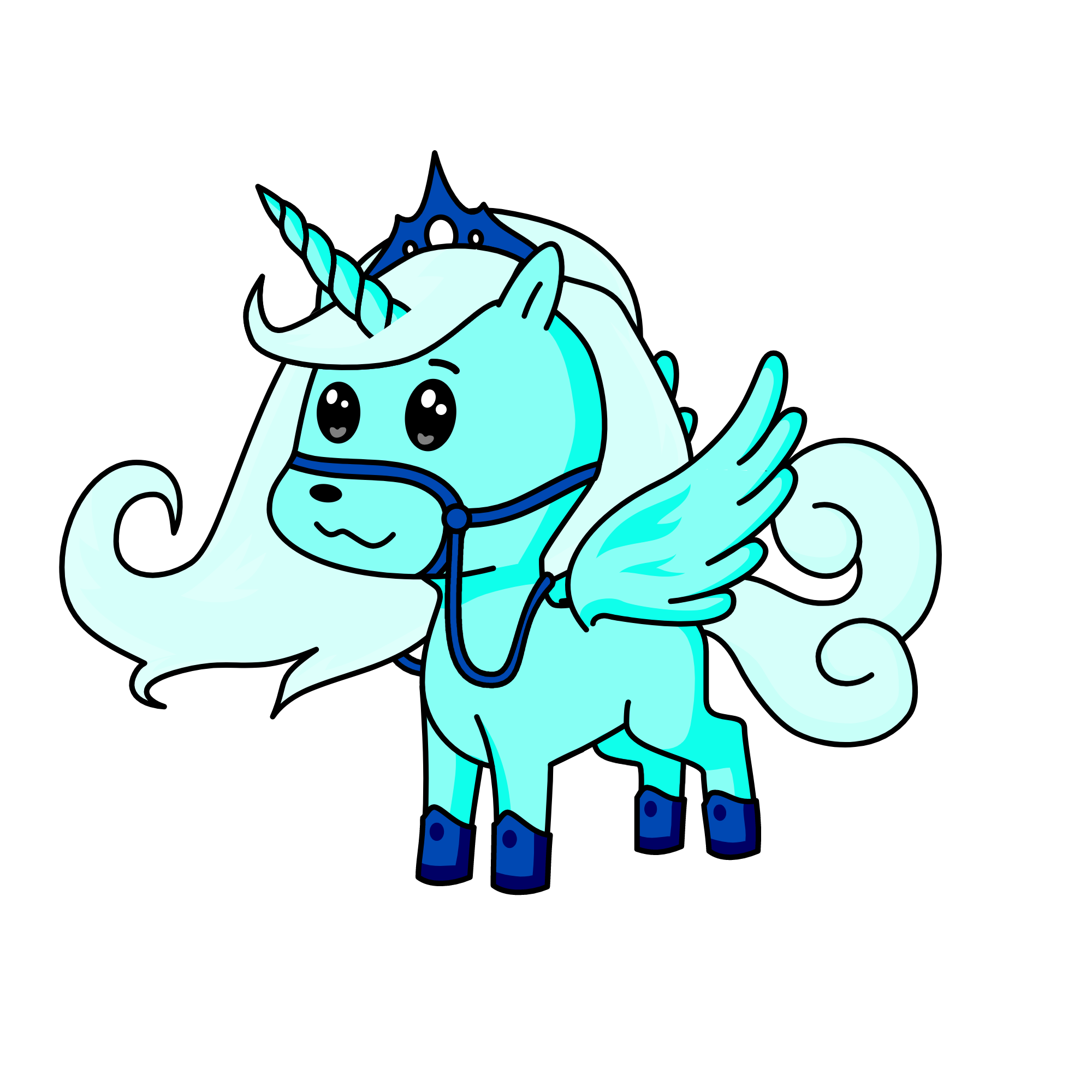 Angely, the unicorn