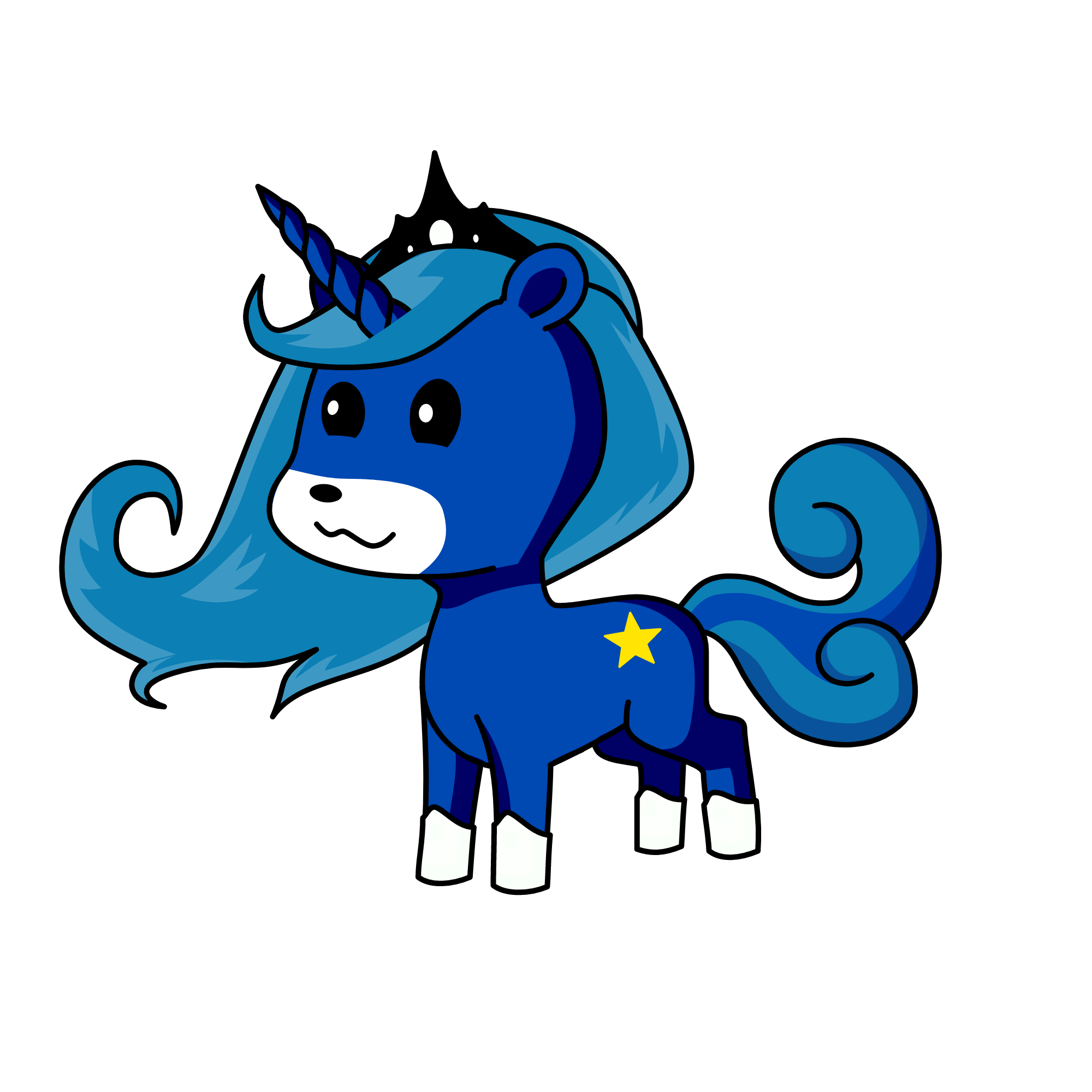 luna, the unicorn