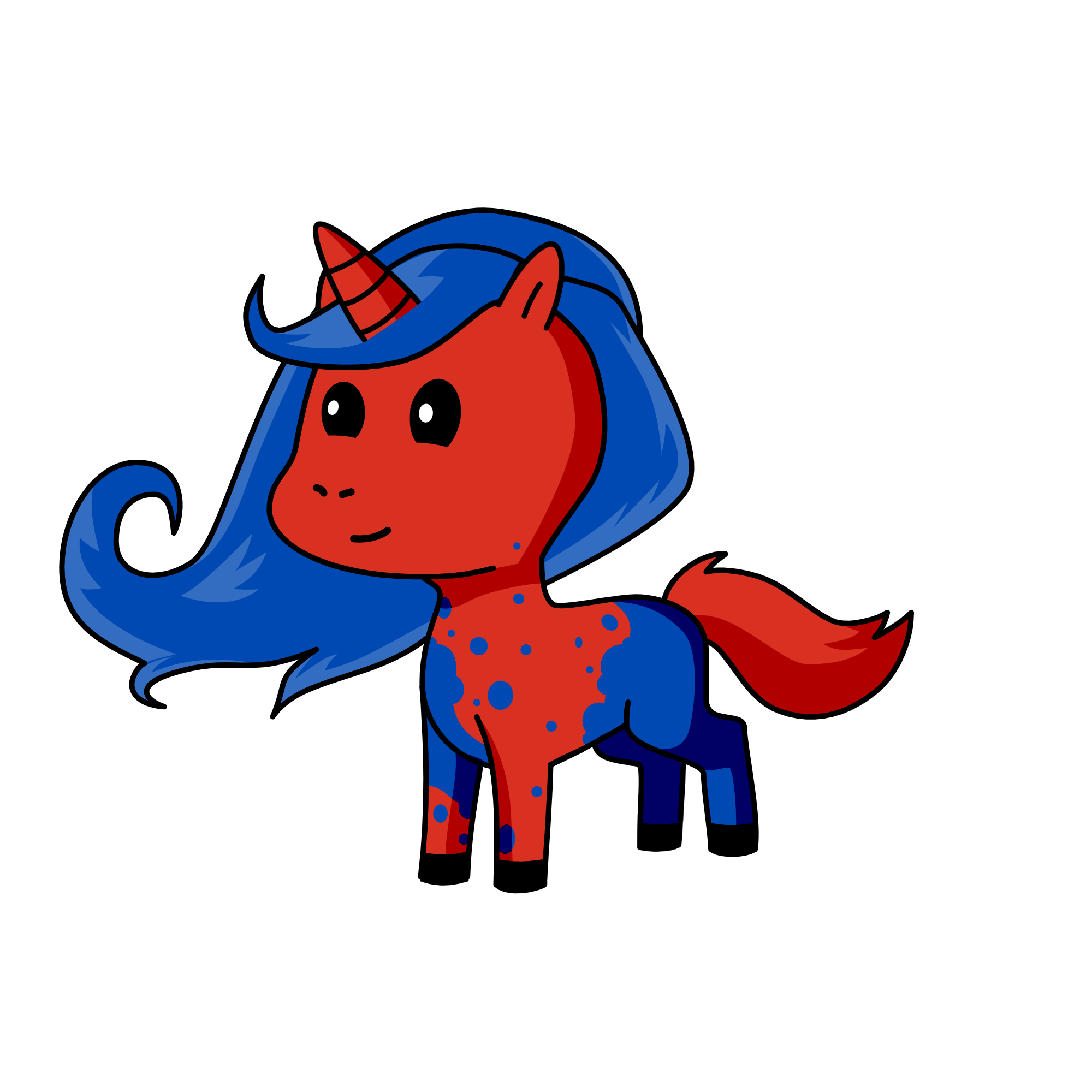 dot, the unicorn