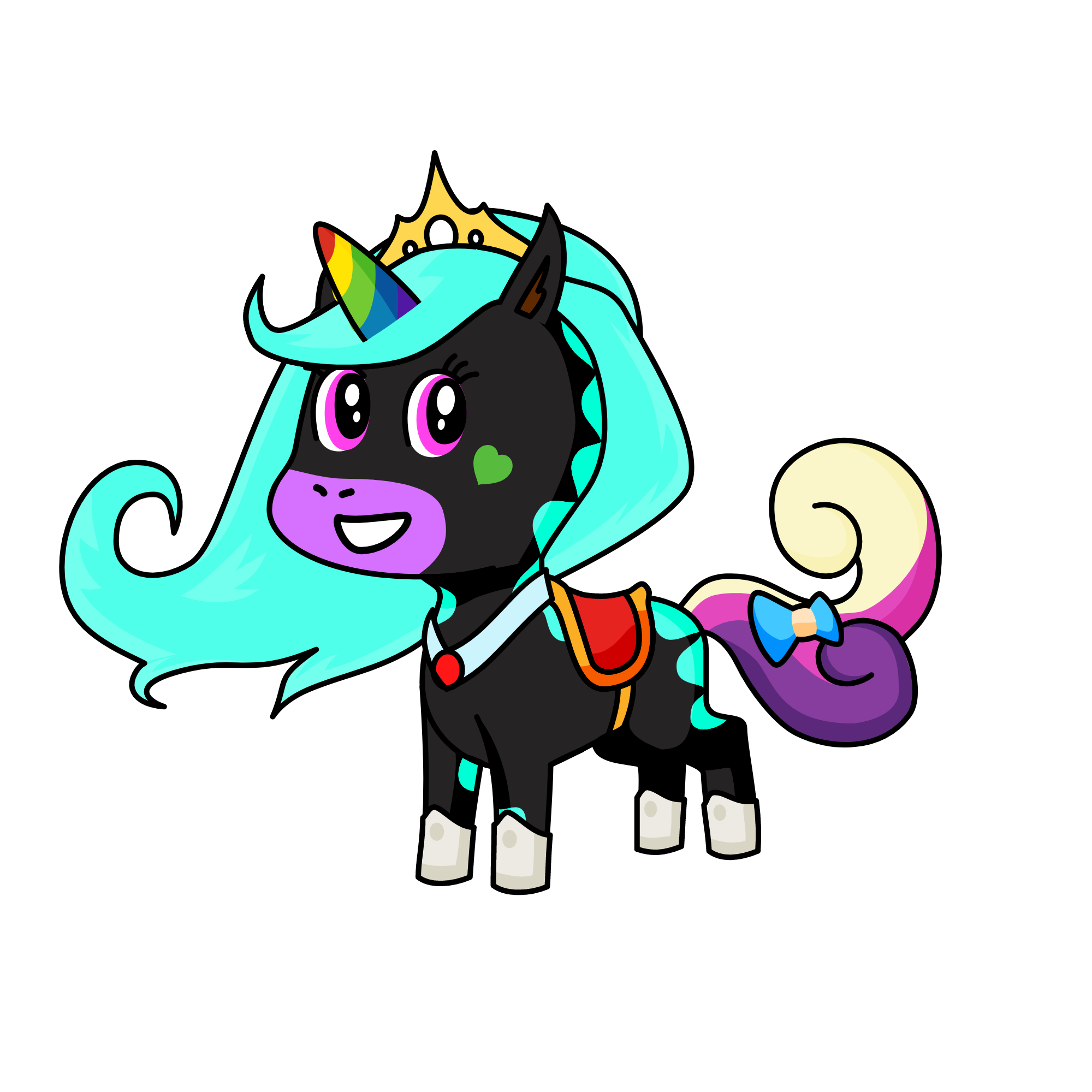bella, the unicorn