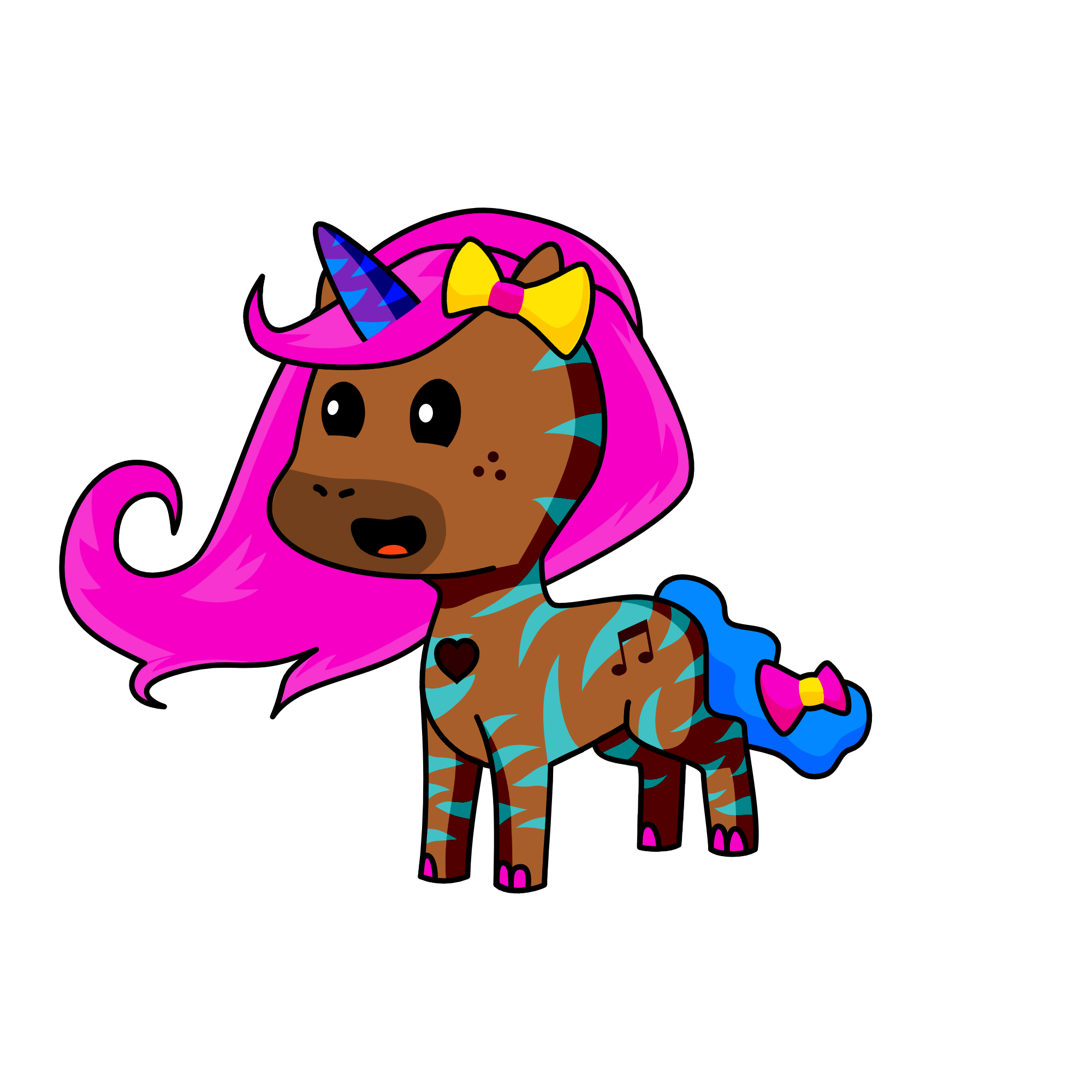 Lunala Melodya, the unicorn