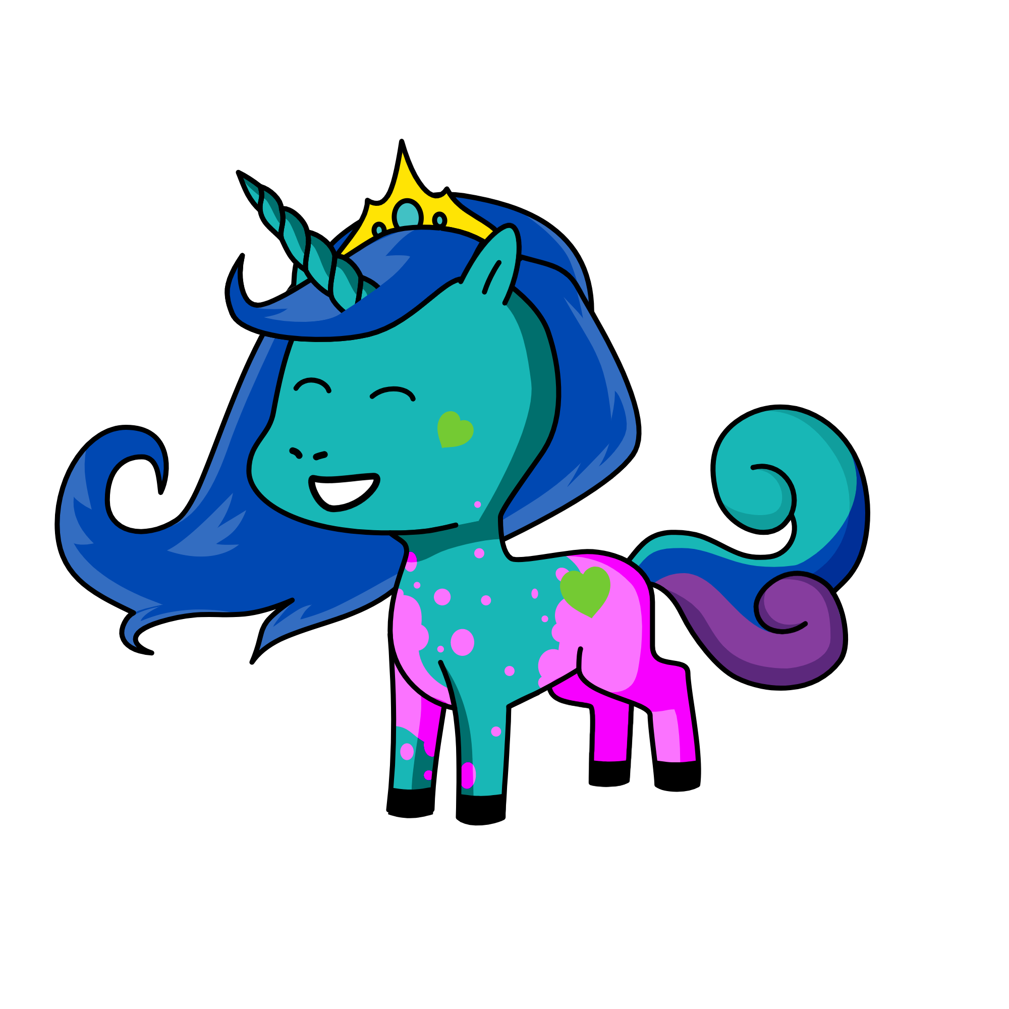 yay a corn, the unicorn