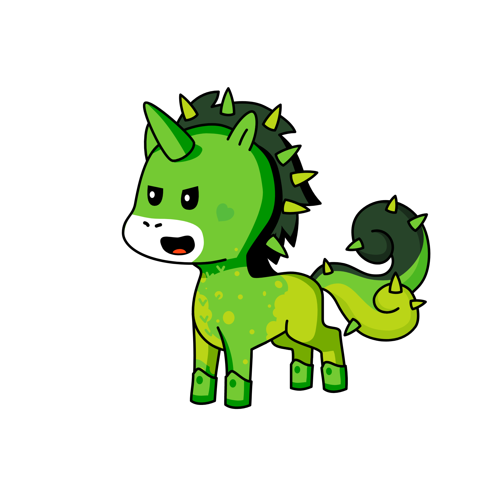 DinoCorn, the unicorn