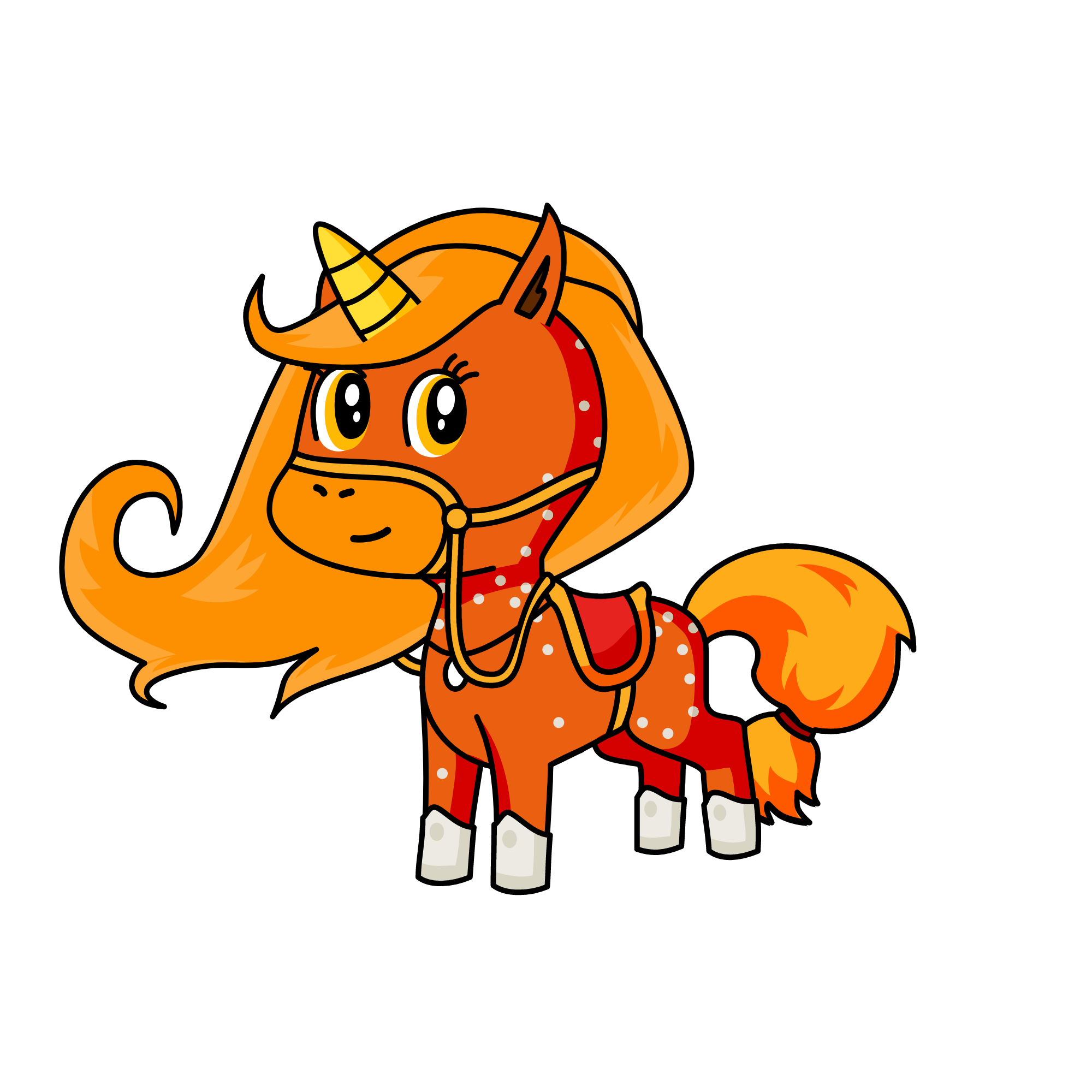 Vony, the unicorn