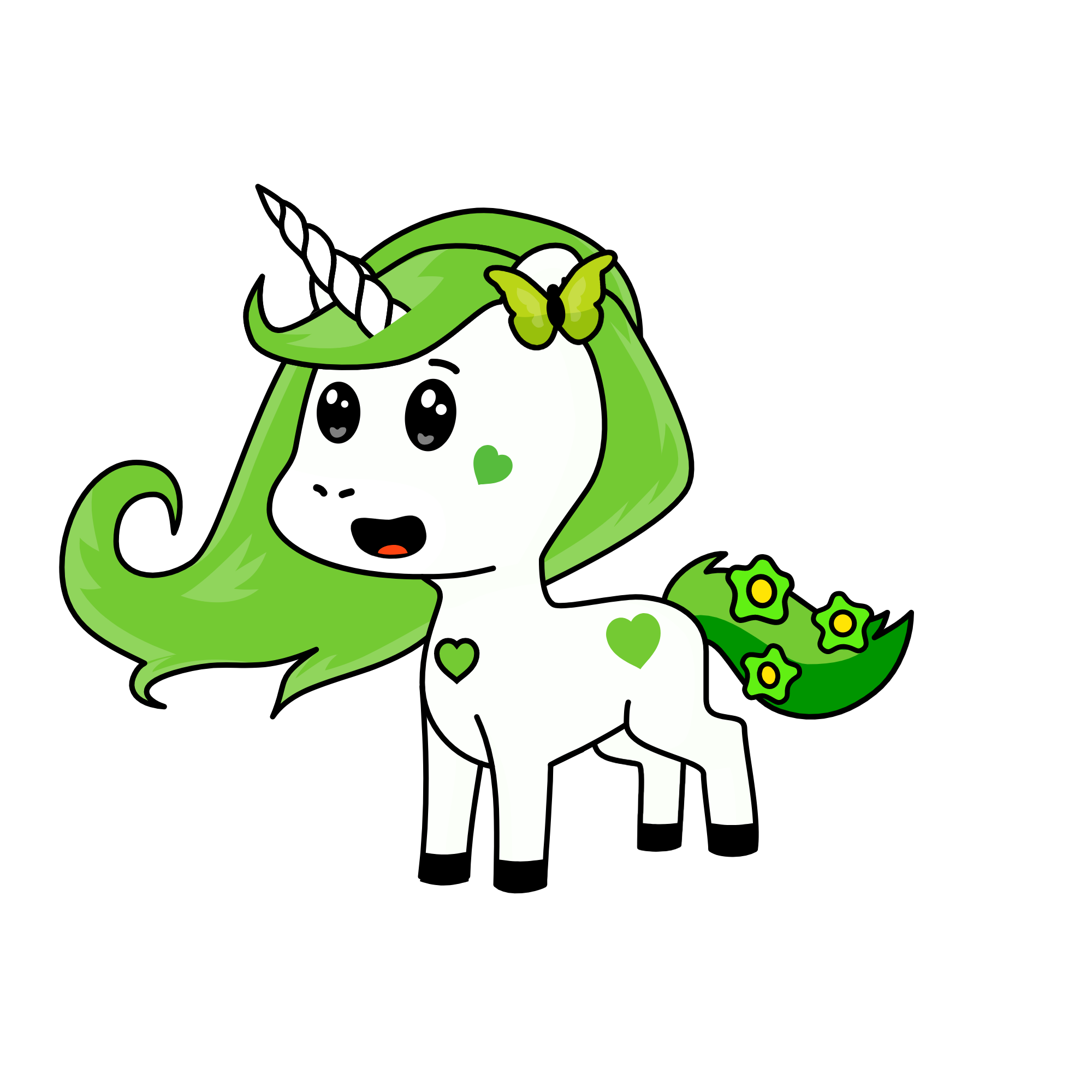 Tia, the unicorn