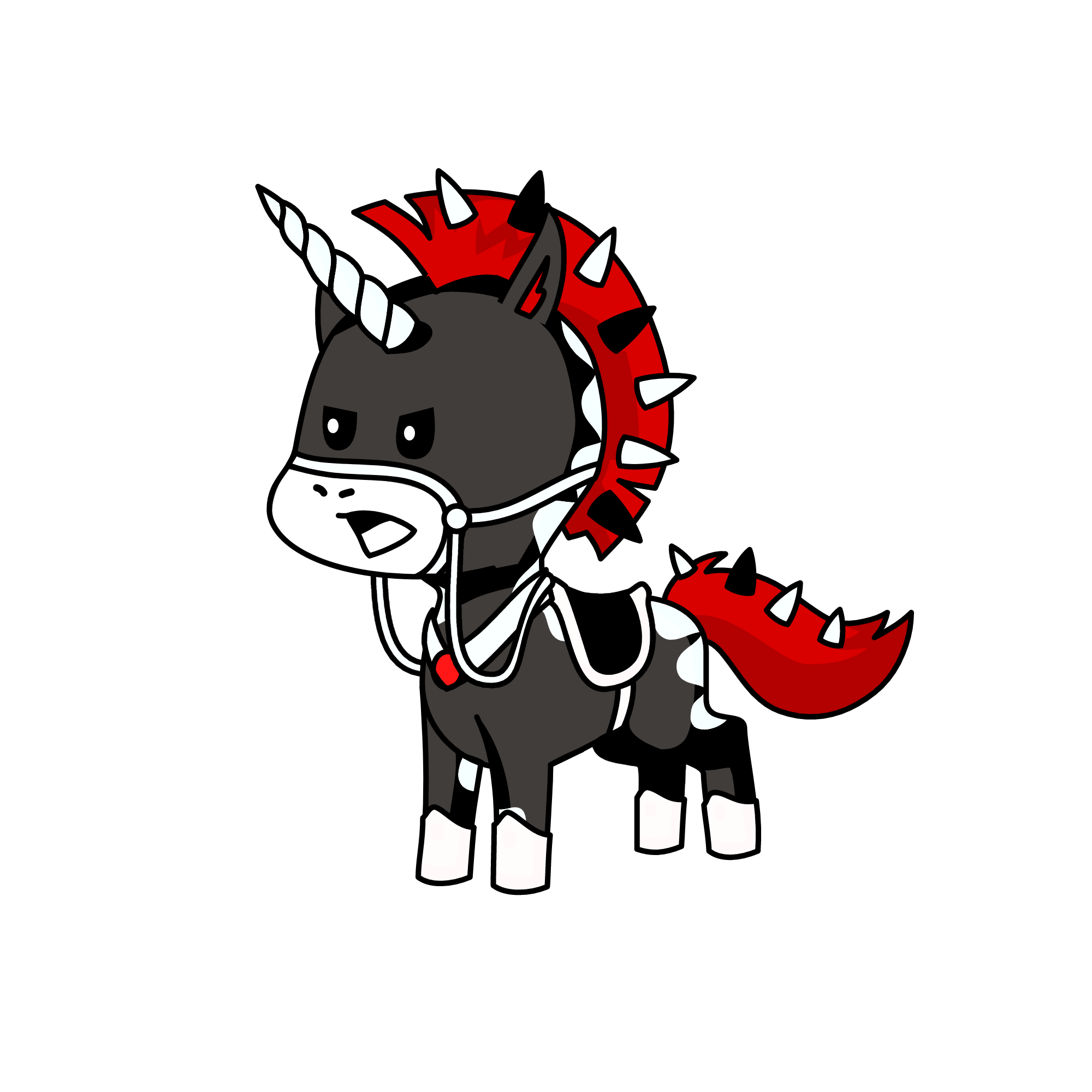 @-@, the unicorn