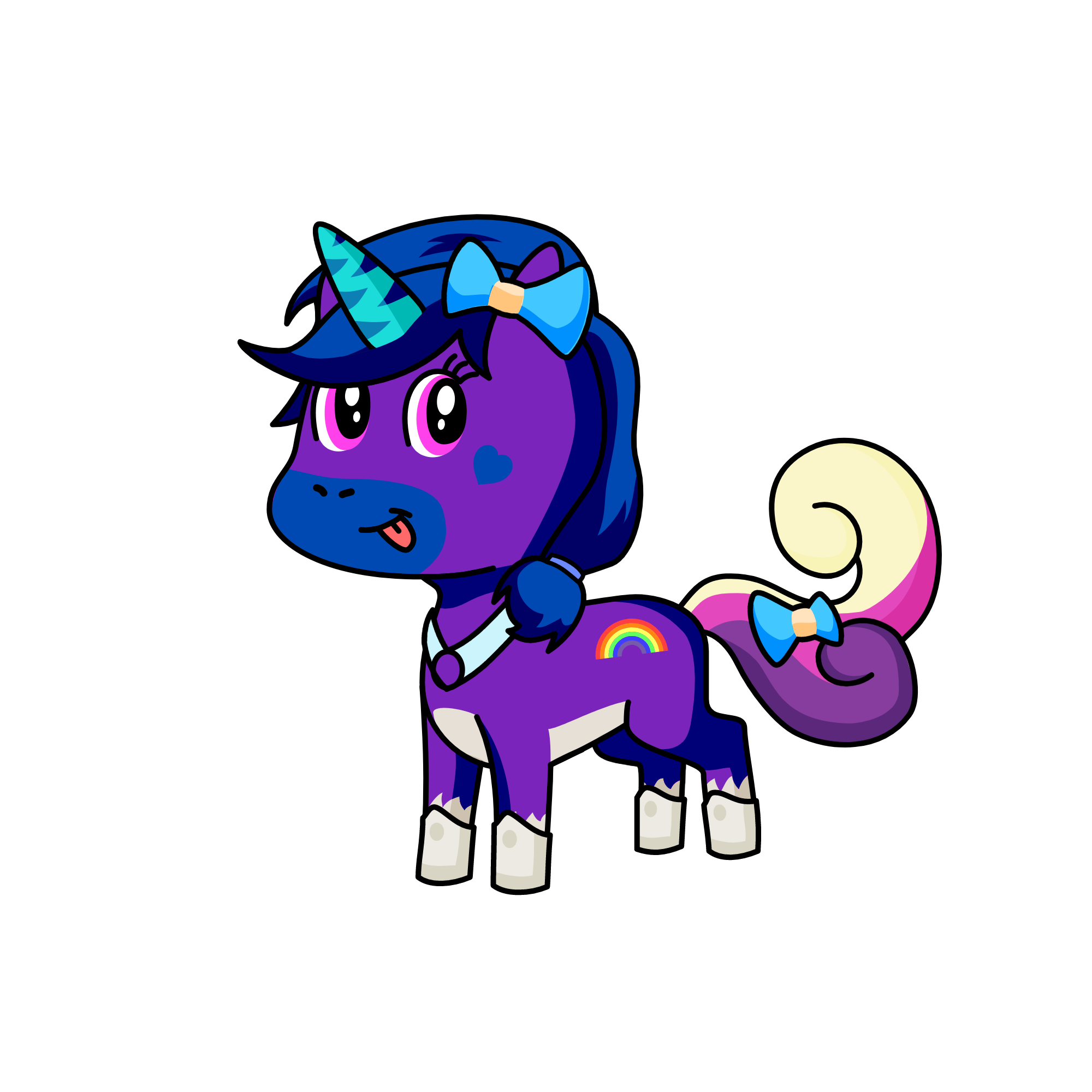 Nightgale, the unicorn