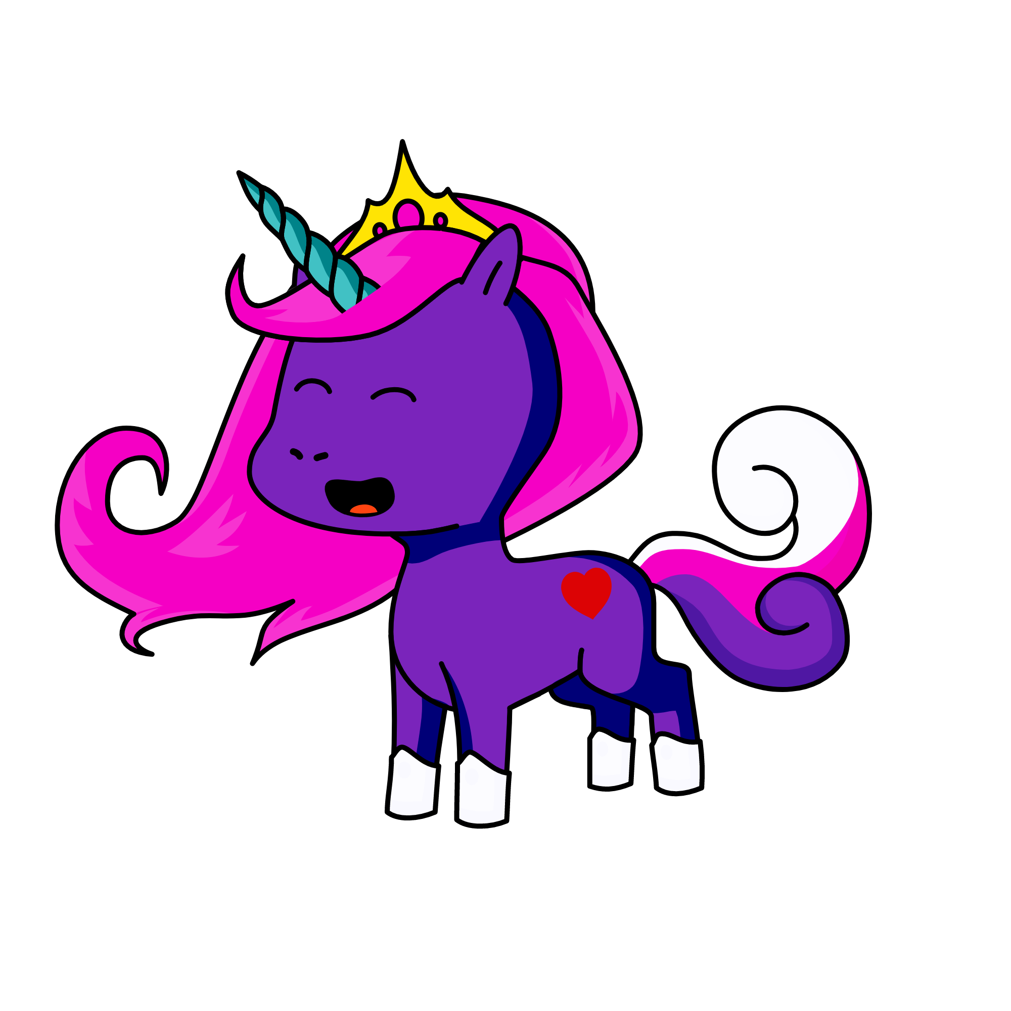lilly beatiful, the unicorn