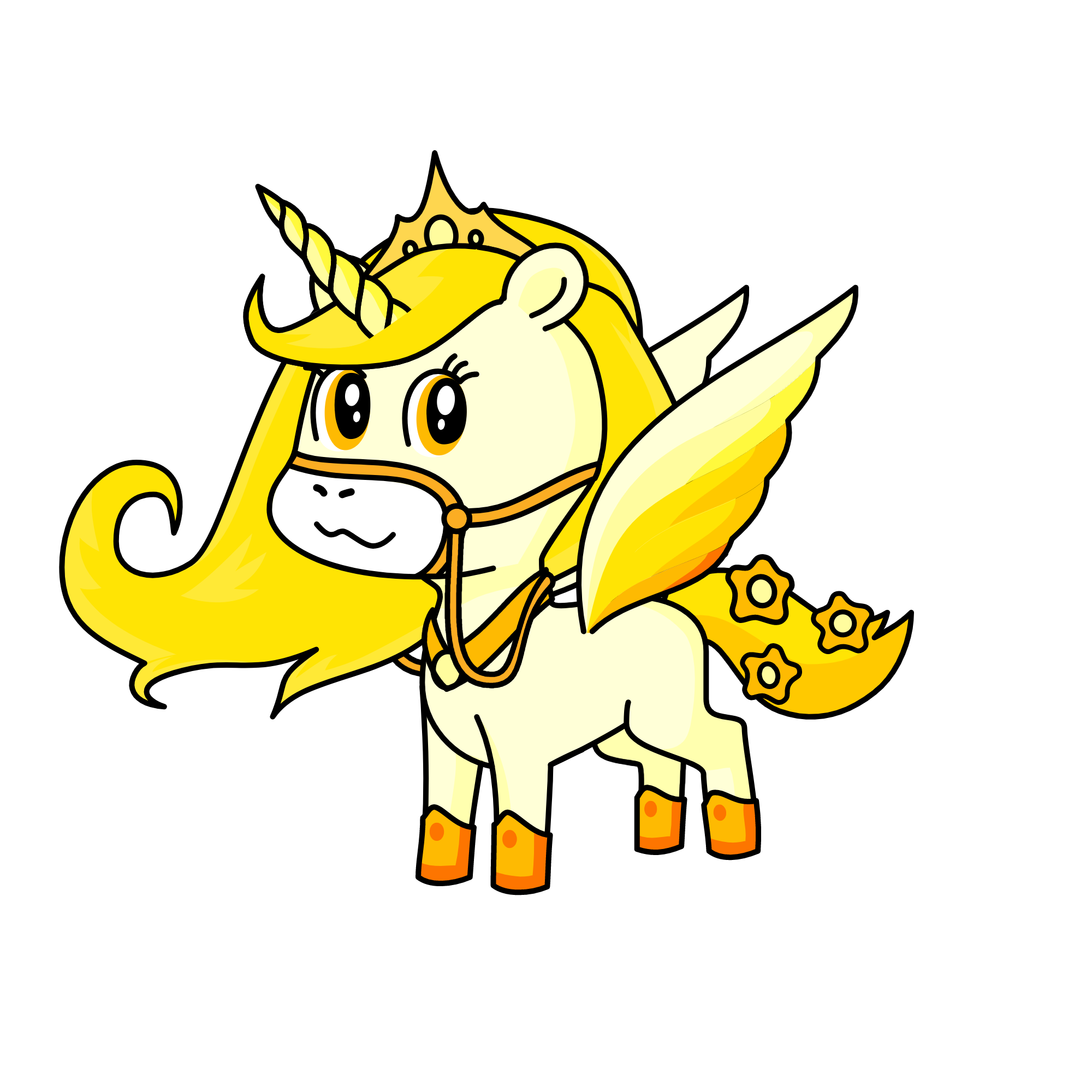 Sunny, the unicorn