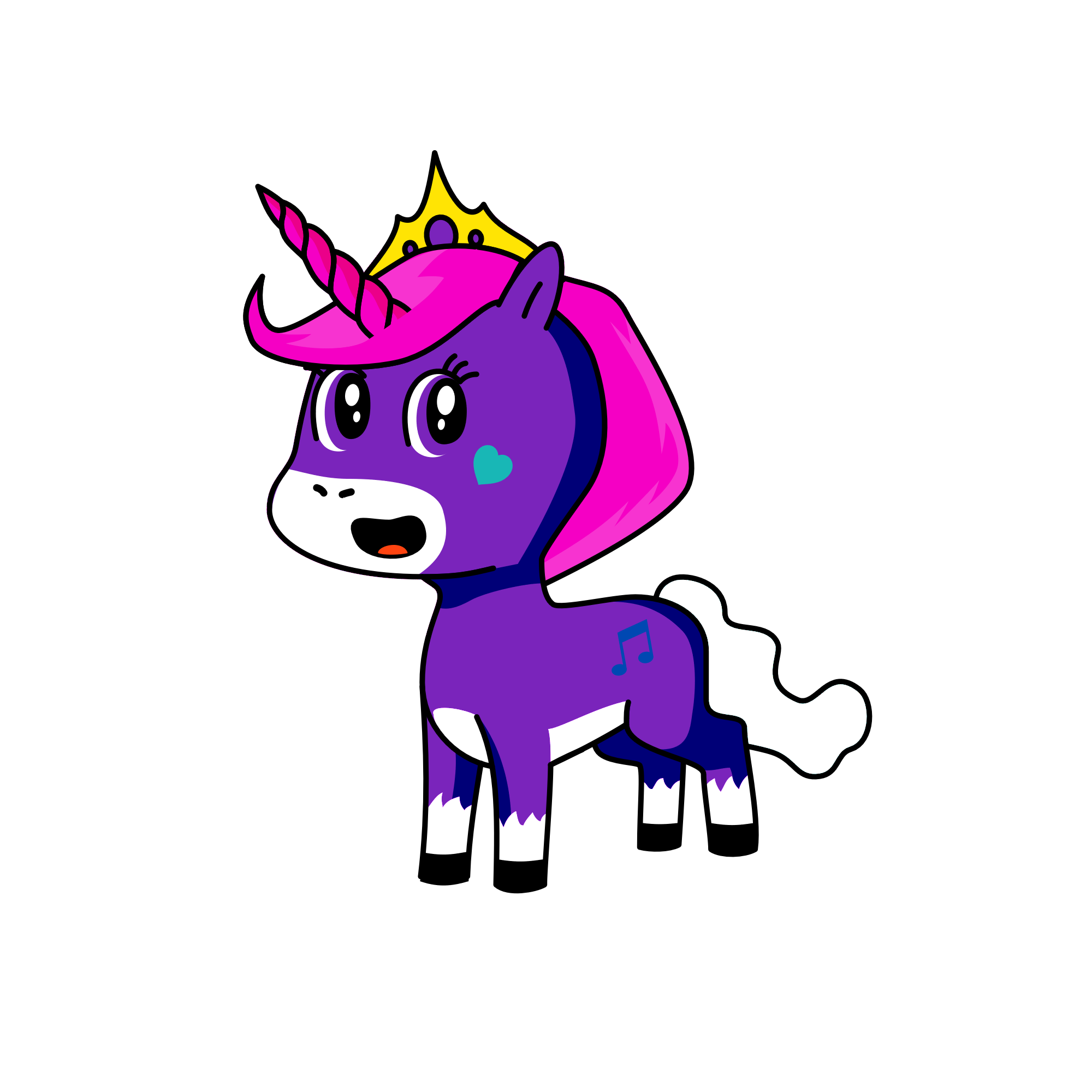 queen, the unicorn