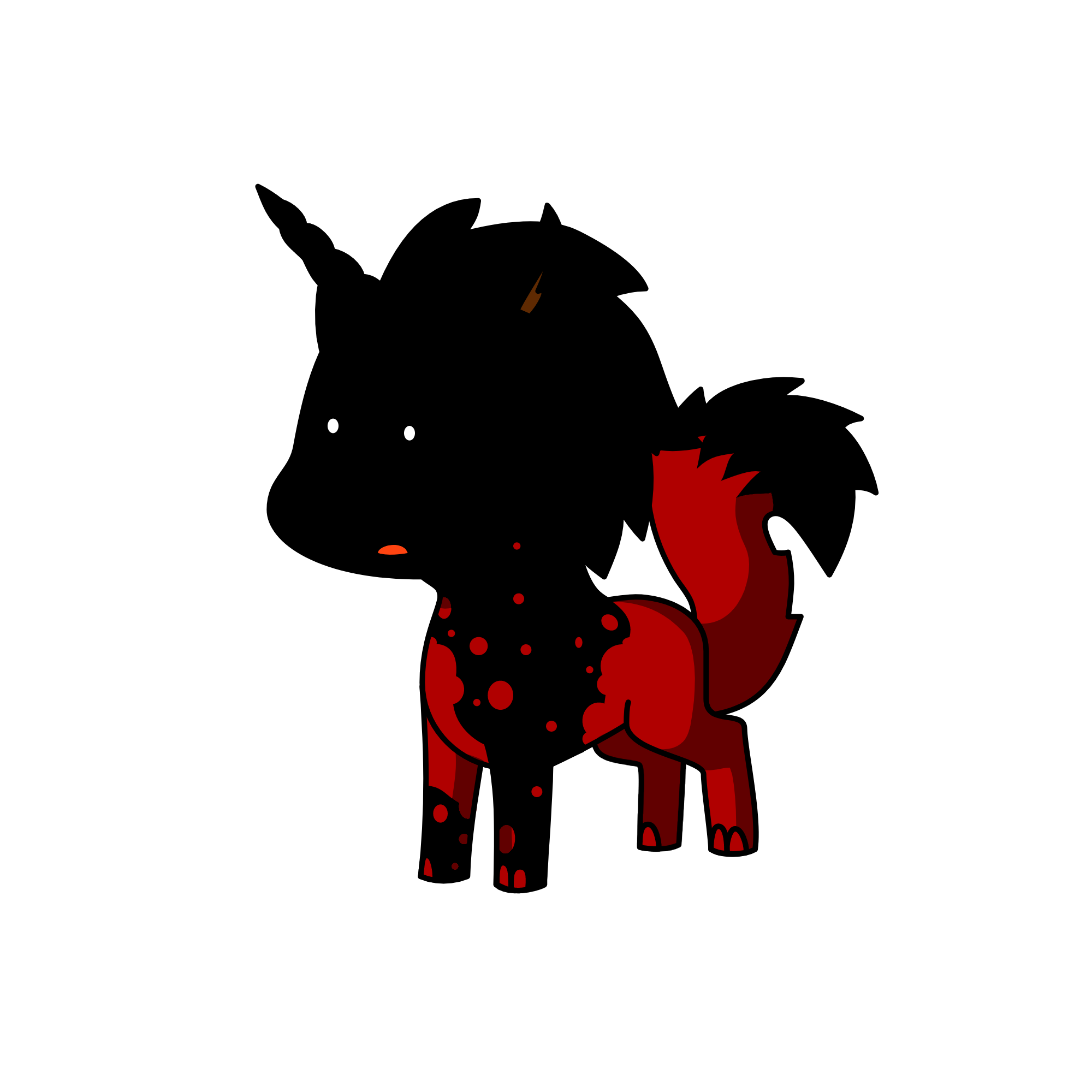 the demons in us all, the unicorn