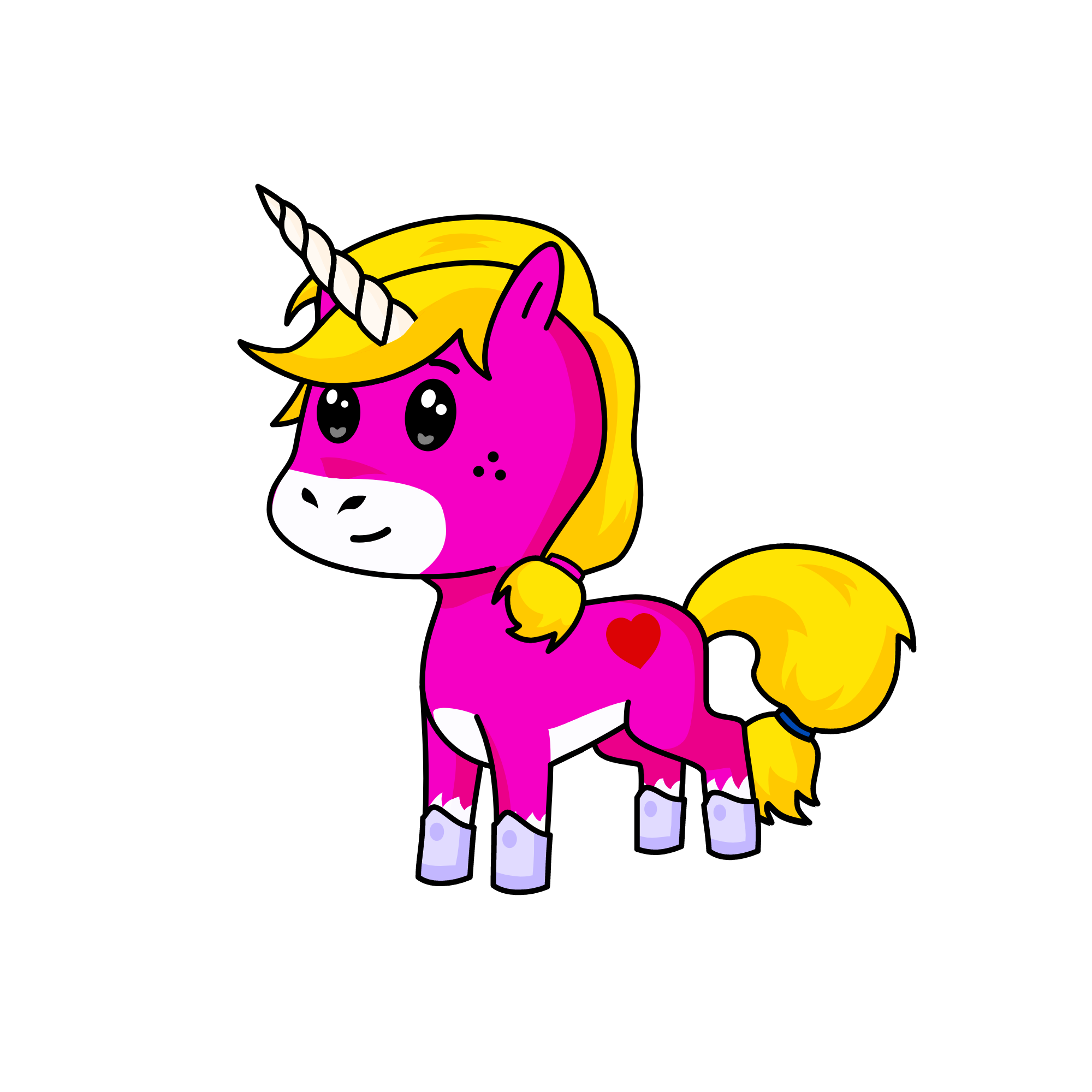 Libertad , the unicorn