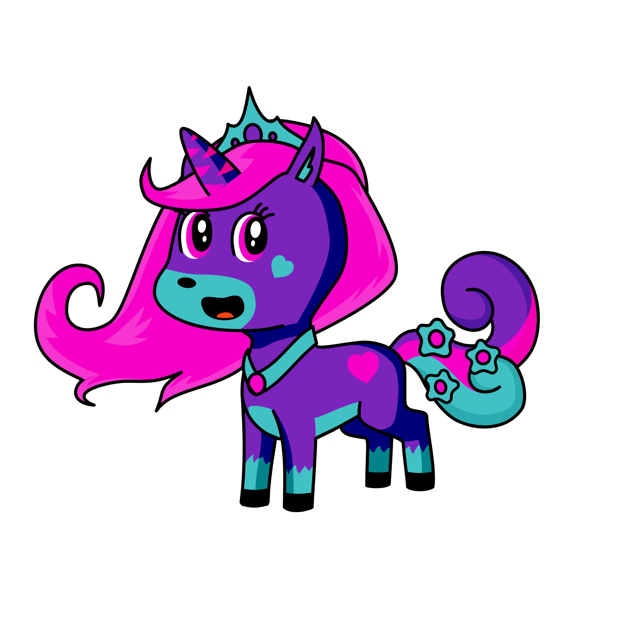Pinkie Pie, the unicorn