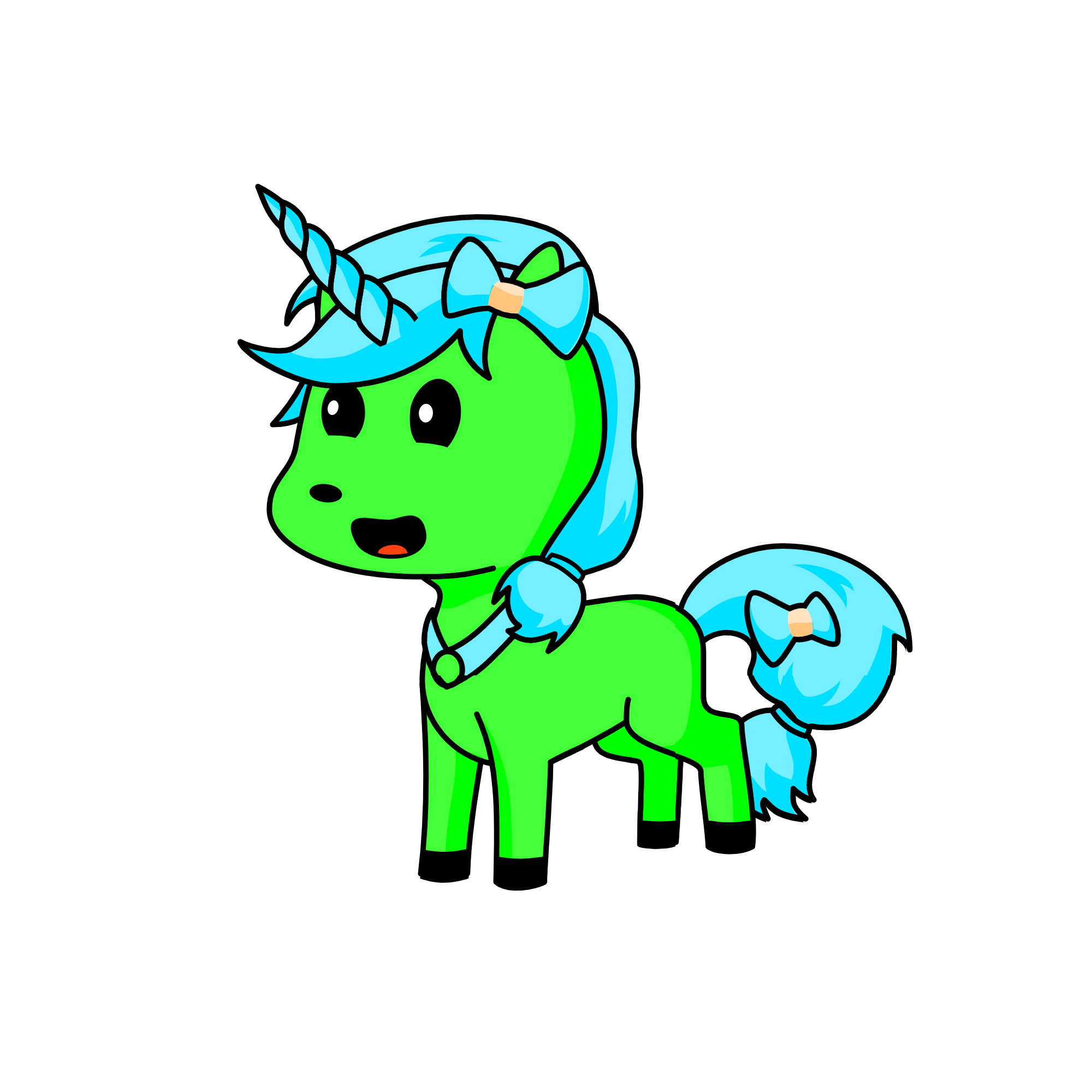 MEDOW, the unicorn
