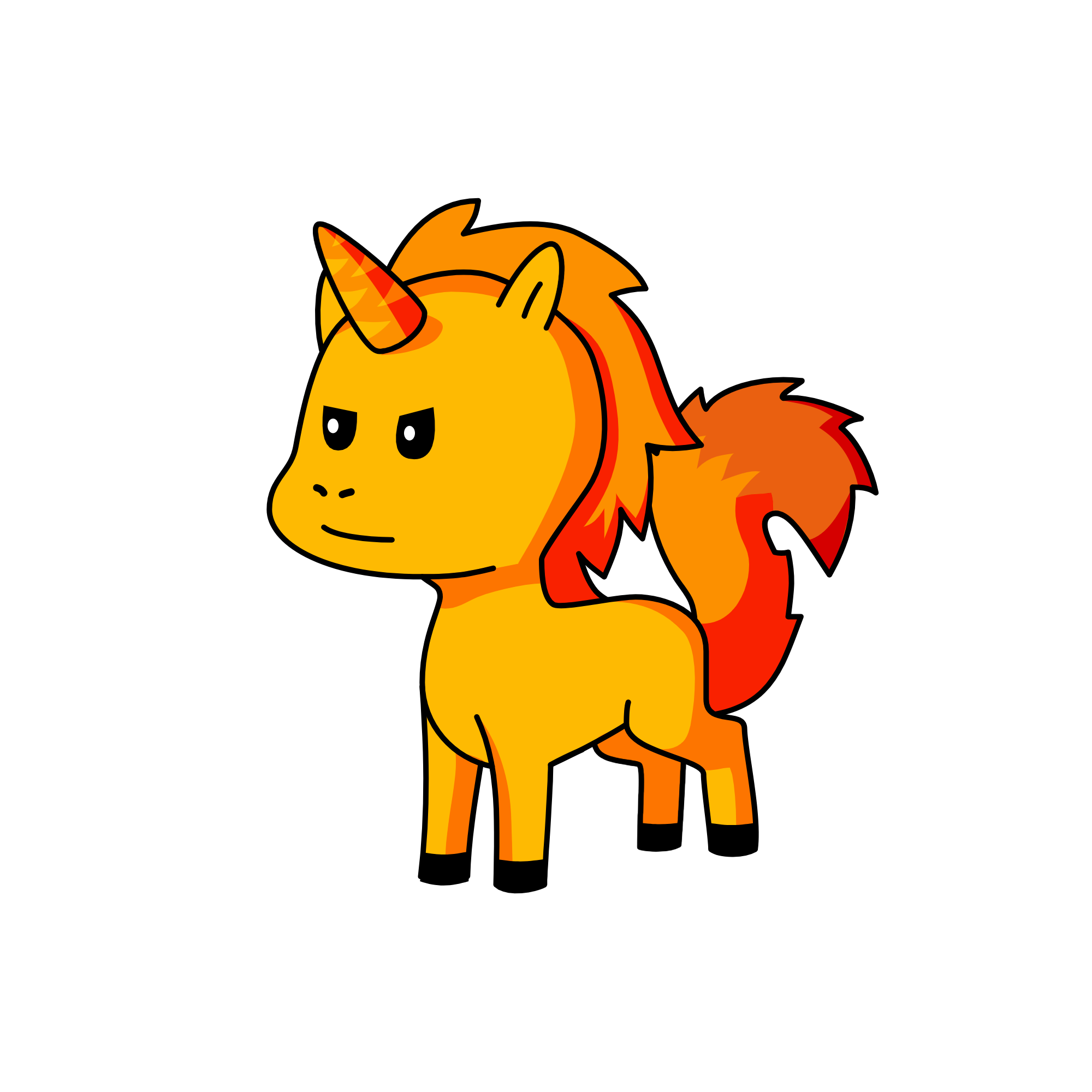 fireacorn, the unicorn