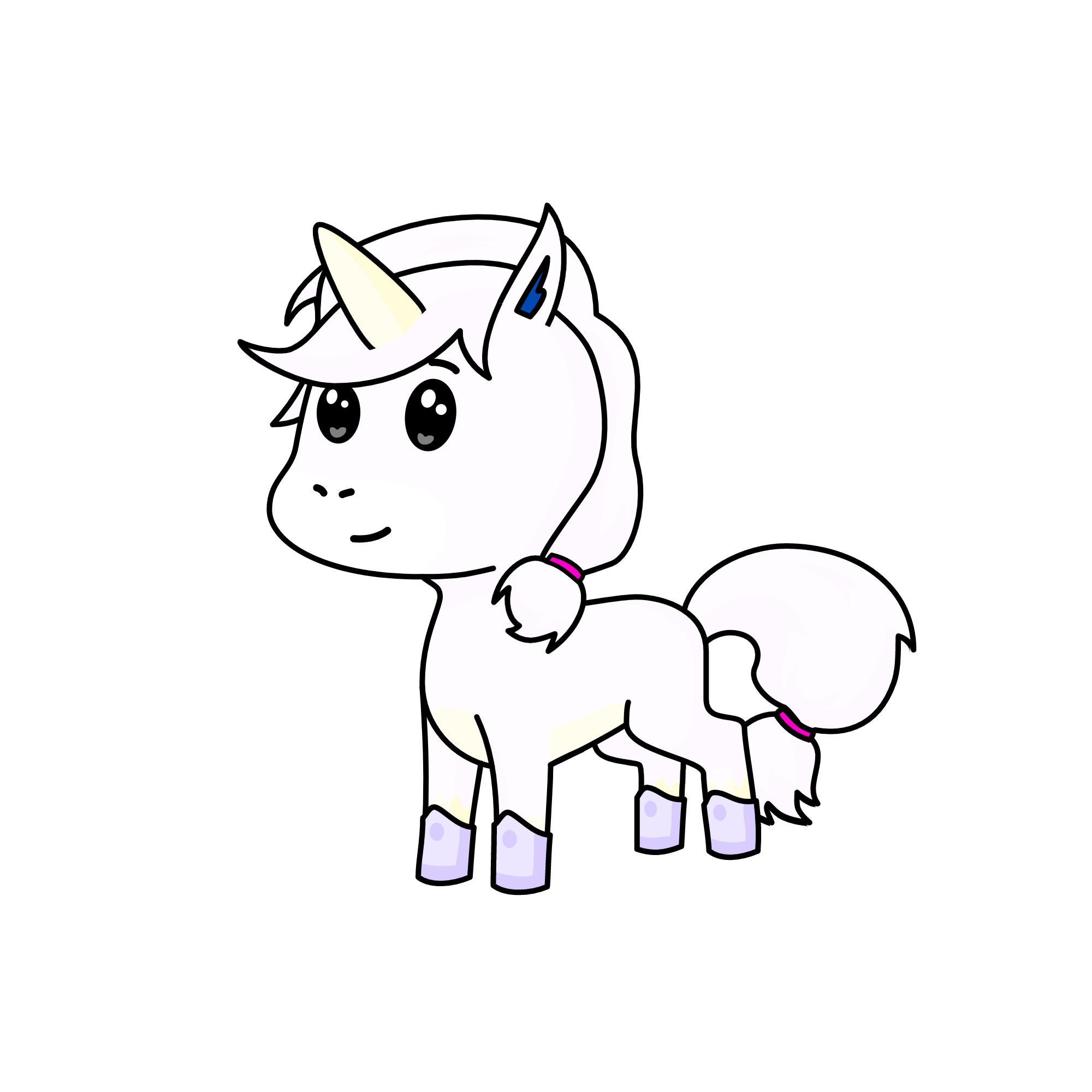 Libert White, the unicorn