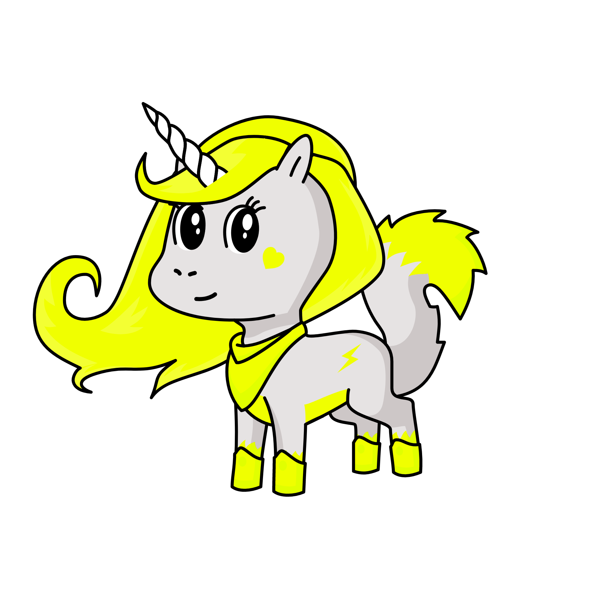 Zap, the unicorn