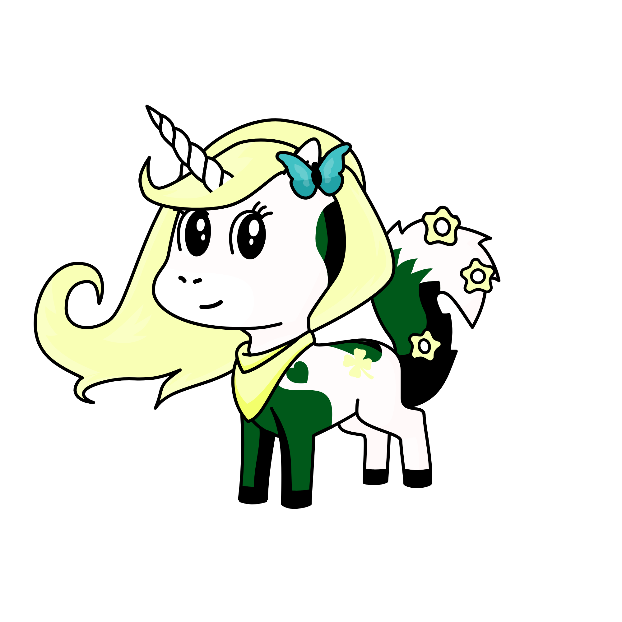 TreeShine, the unicorn