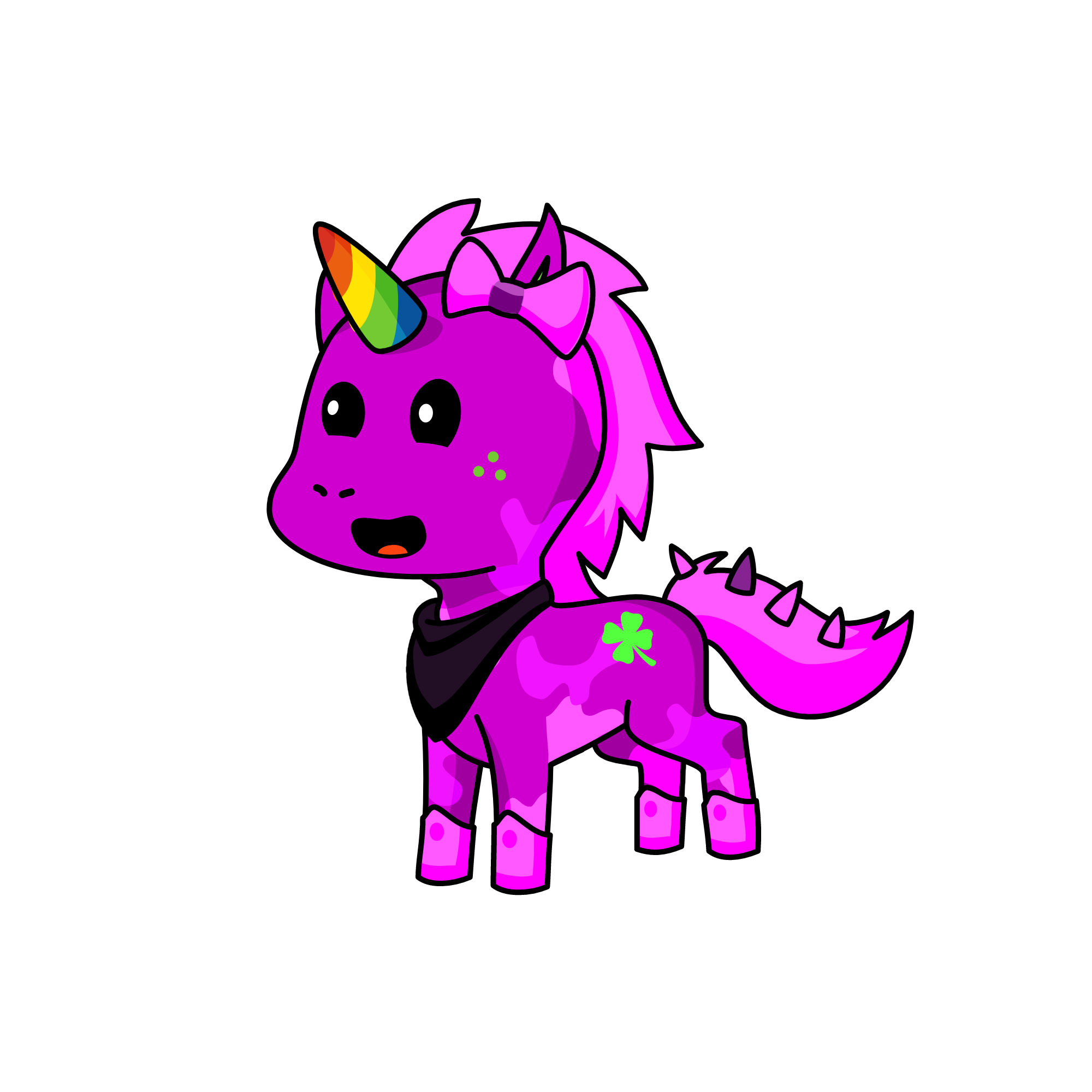 urple, the unicorn