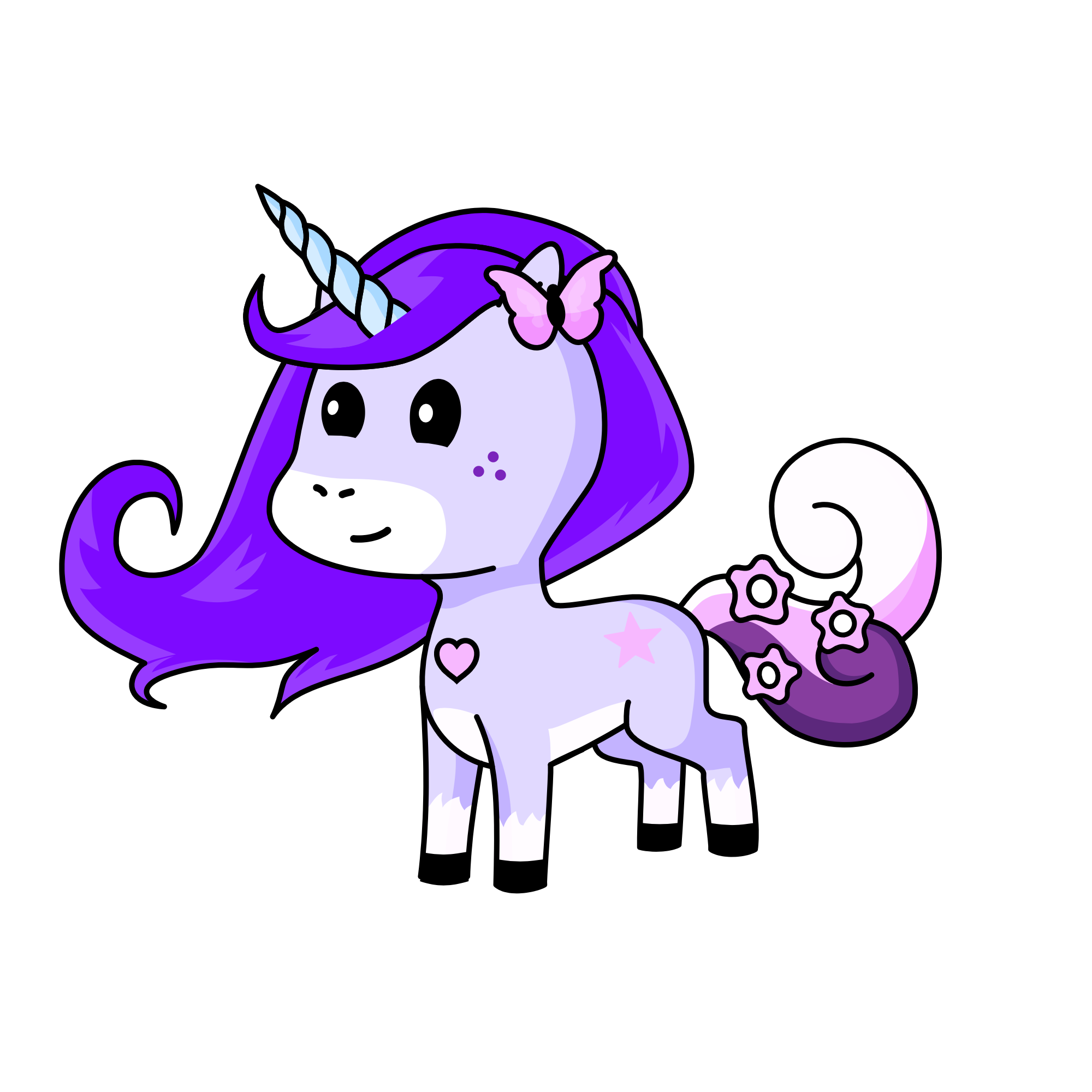 Ringla , the unicorn