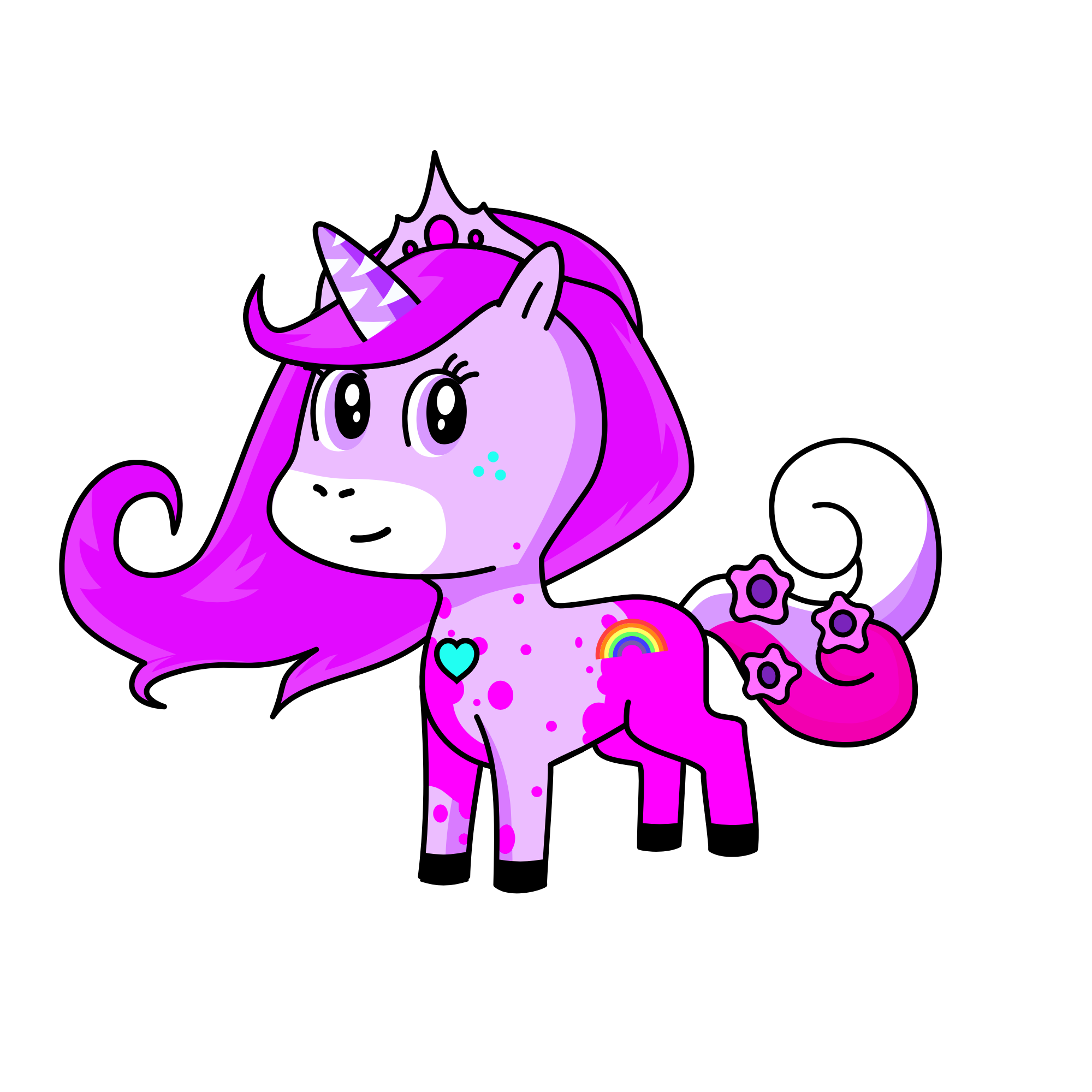 Princess Erindale, the unicorn