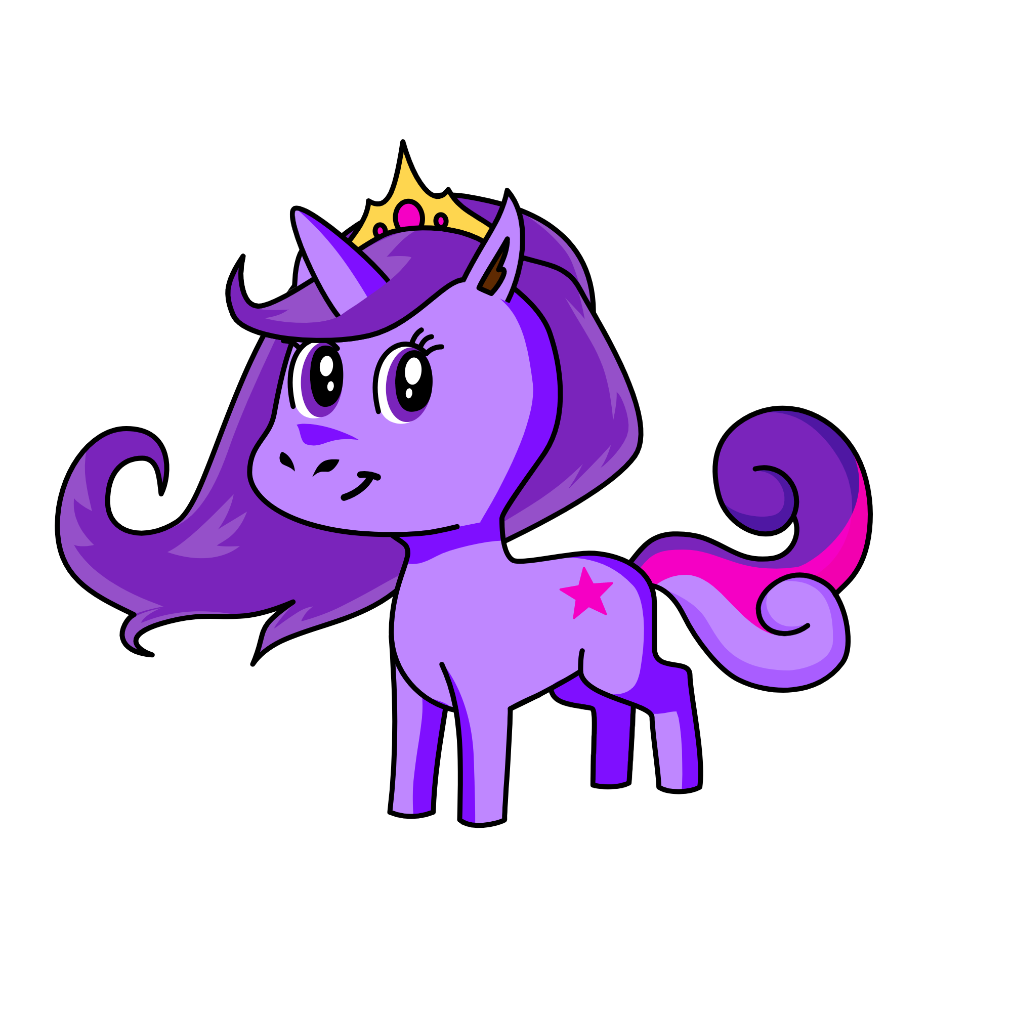 Twilight Sparkle, the unicorn