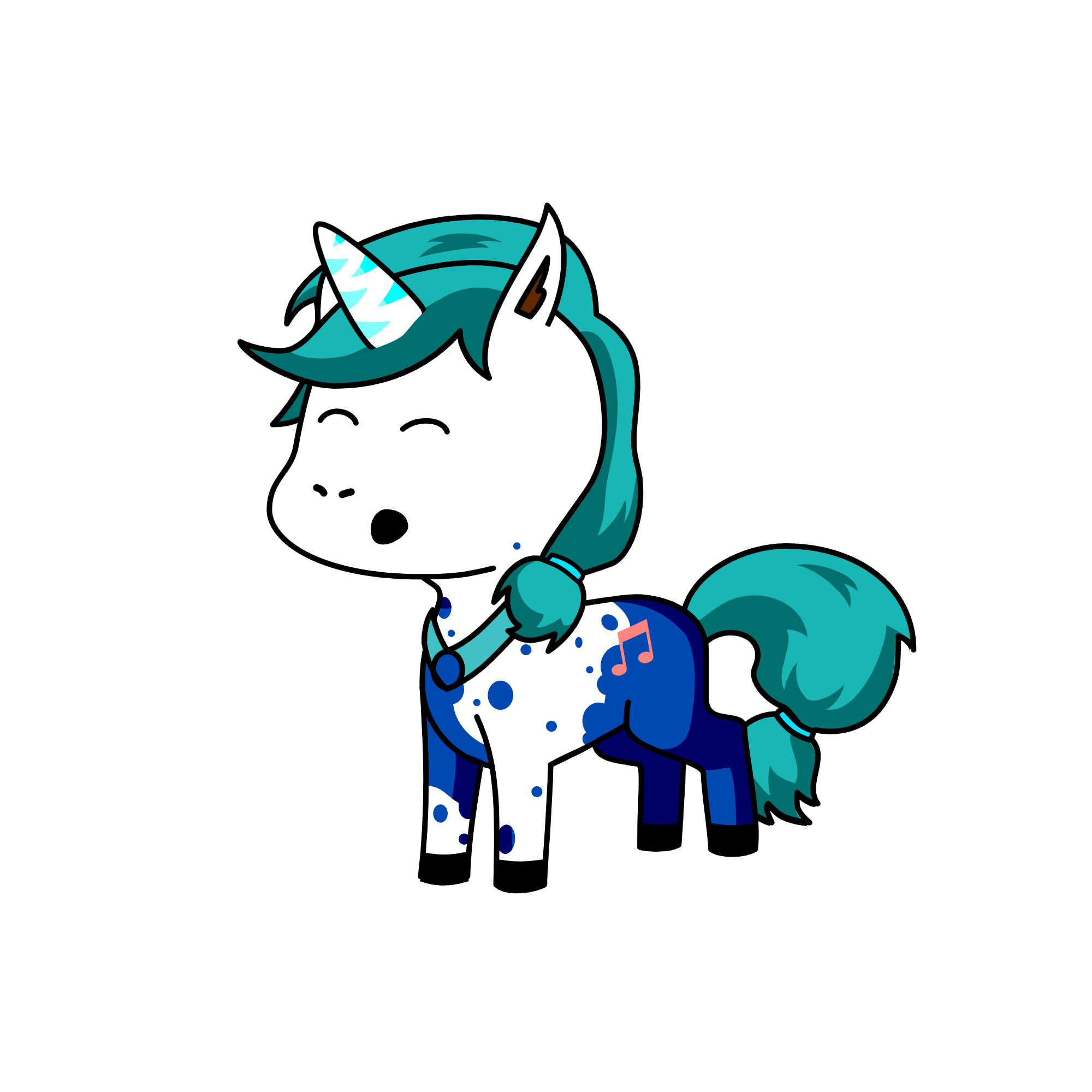 Luna CEO of the darkness and Lonelyness, the unicorn