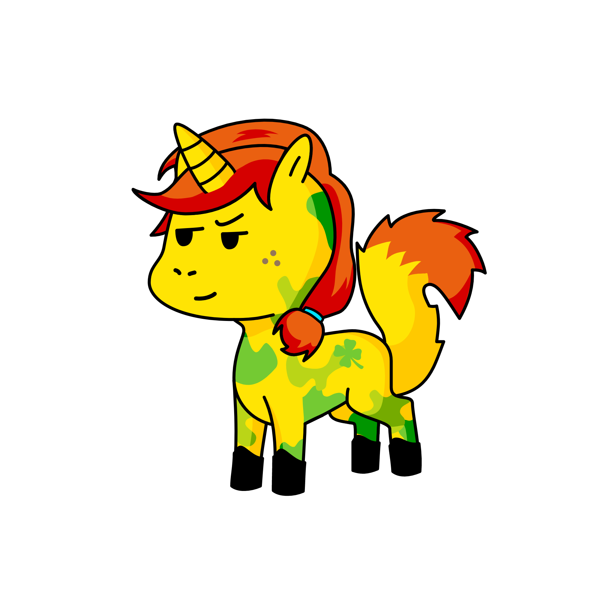 Fred Weasley at the world cup harry potter & the goblet of fire., the unicorn