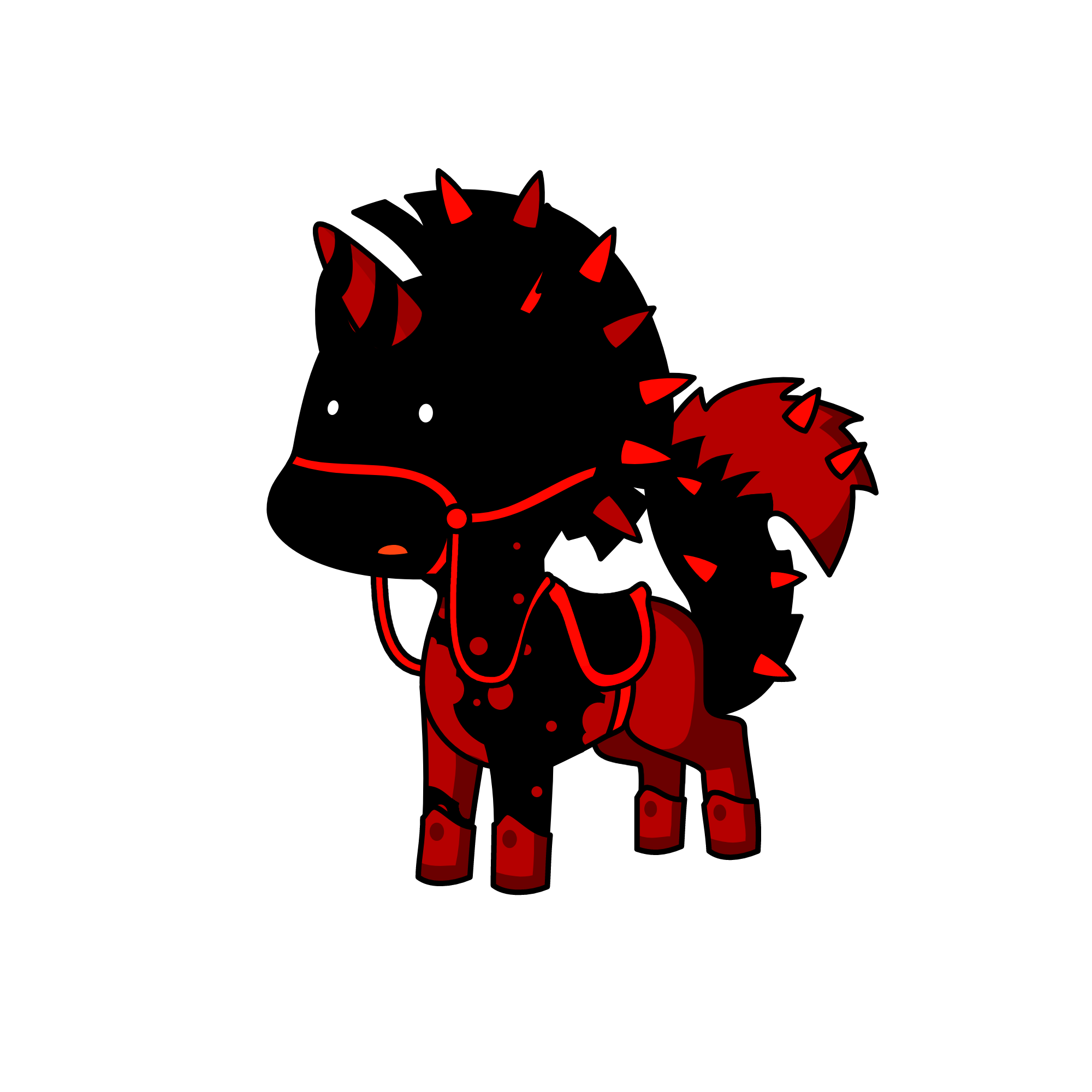 The Devils Pony, the unicorn