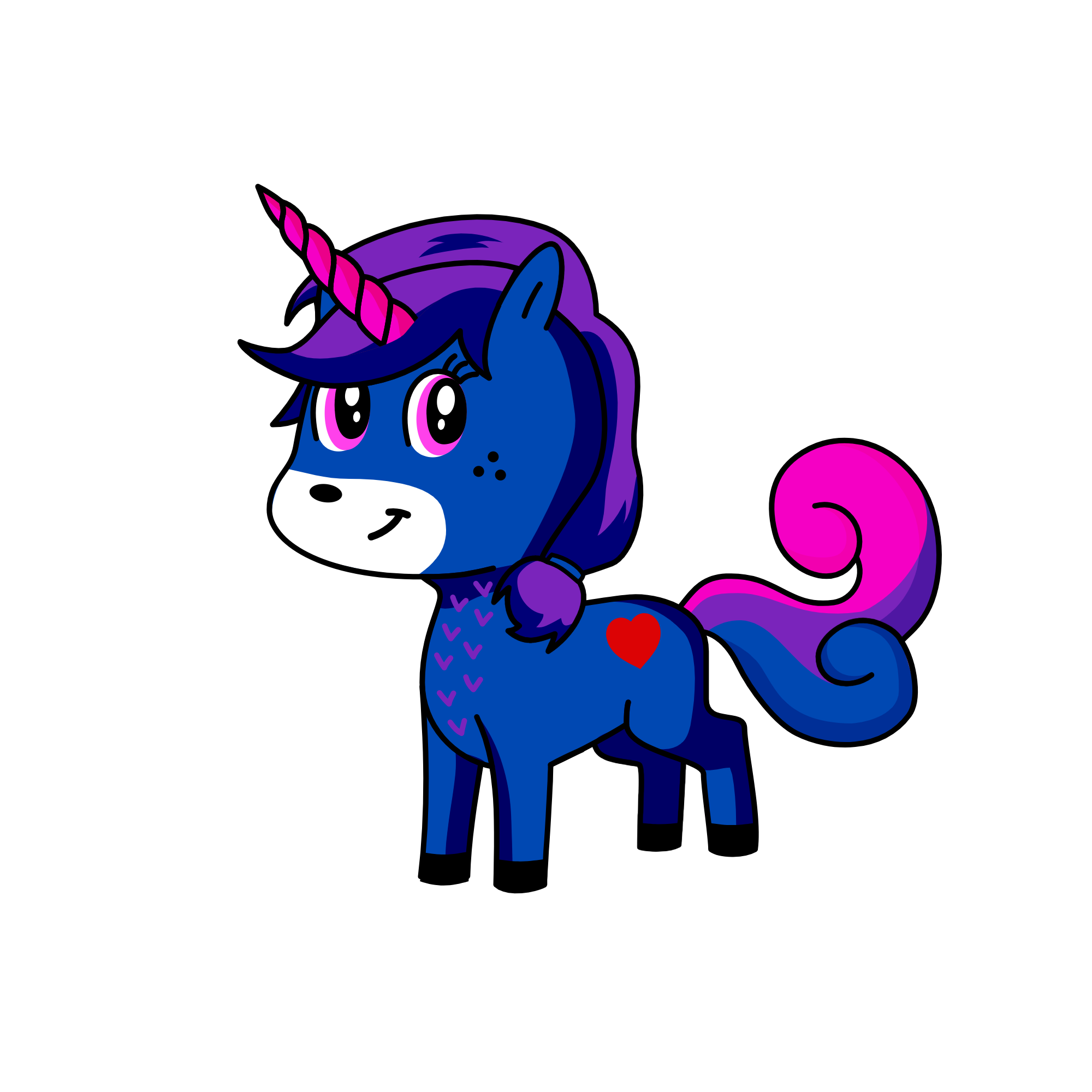 Perry, the unicorn