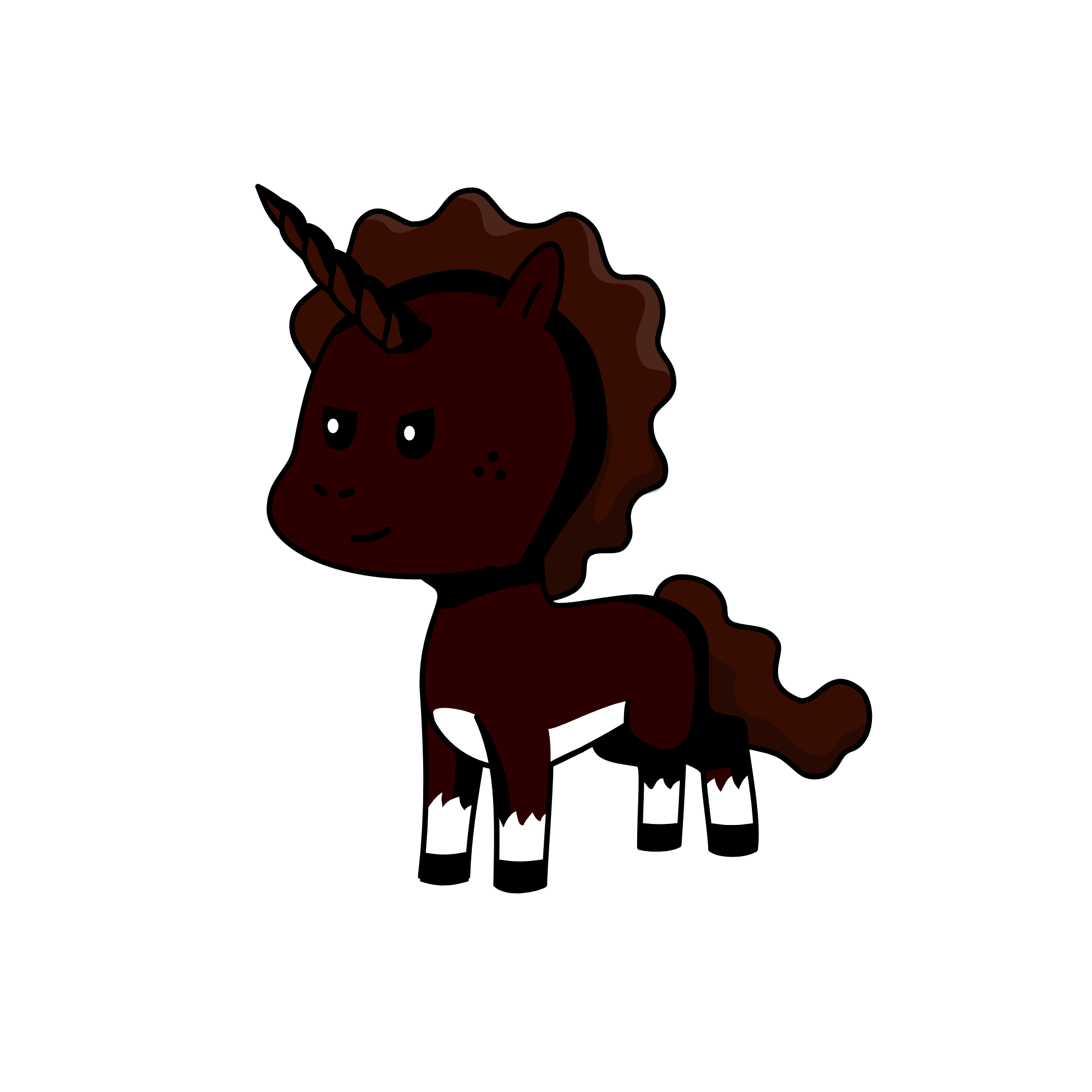 Brave, the unicorn