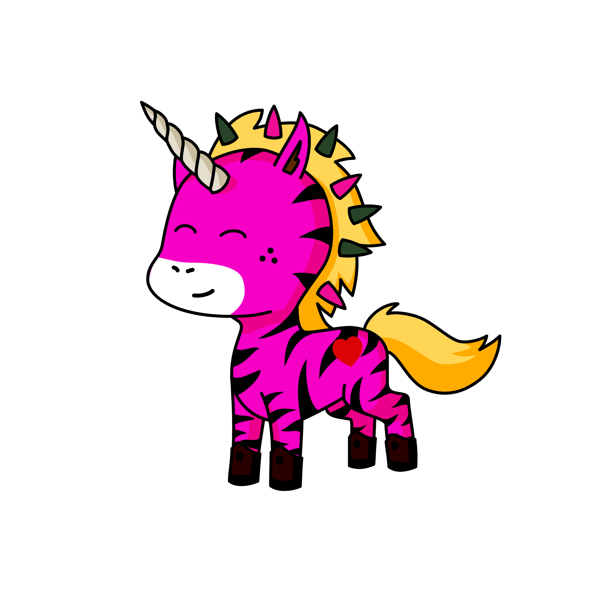 Heavy Metal Pony, the unicorn