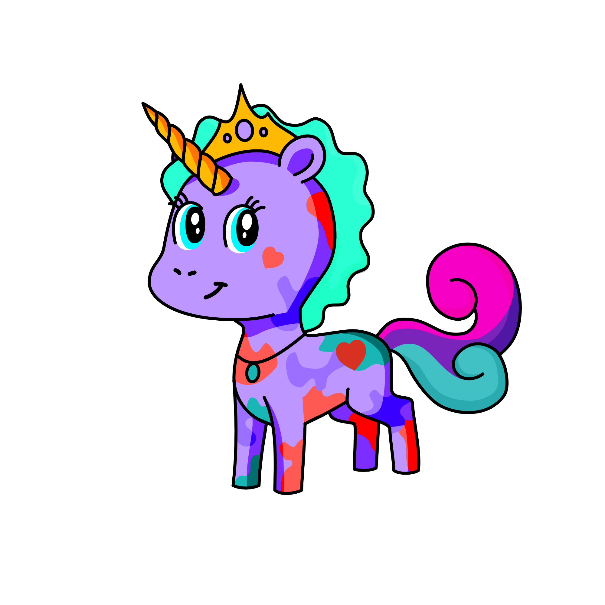 Mimi, the unicorn