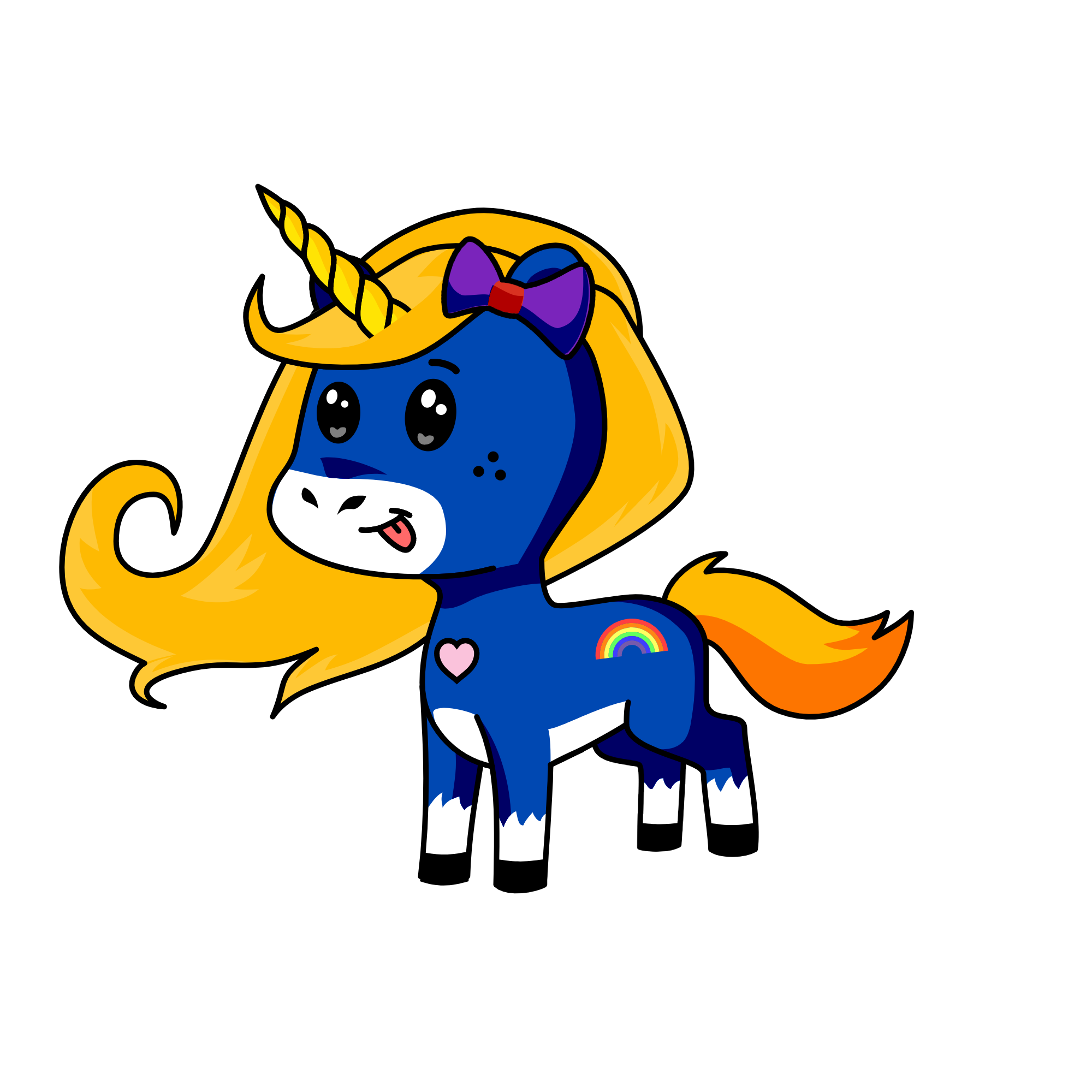 Coco, the unicorn