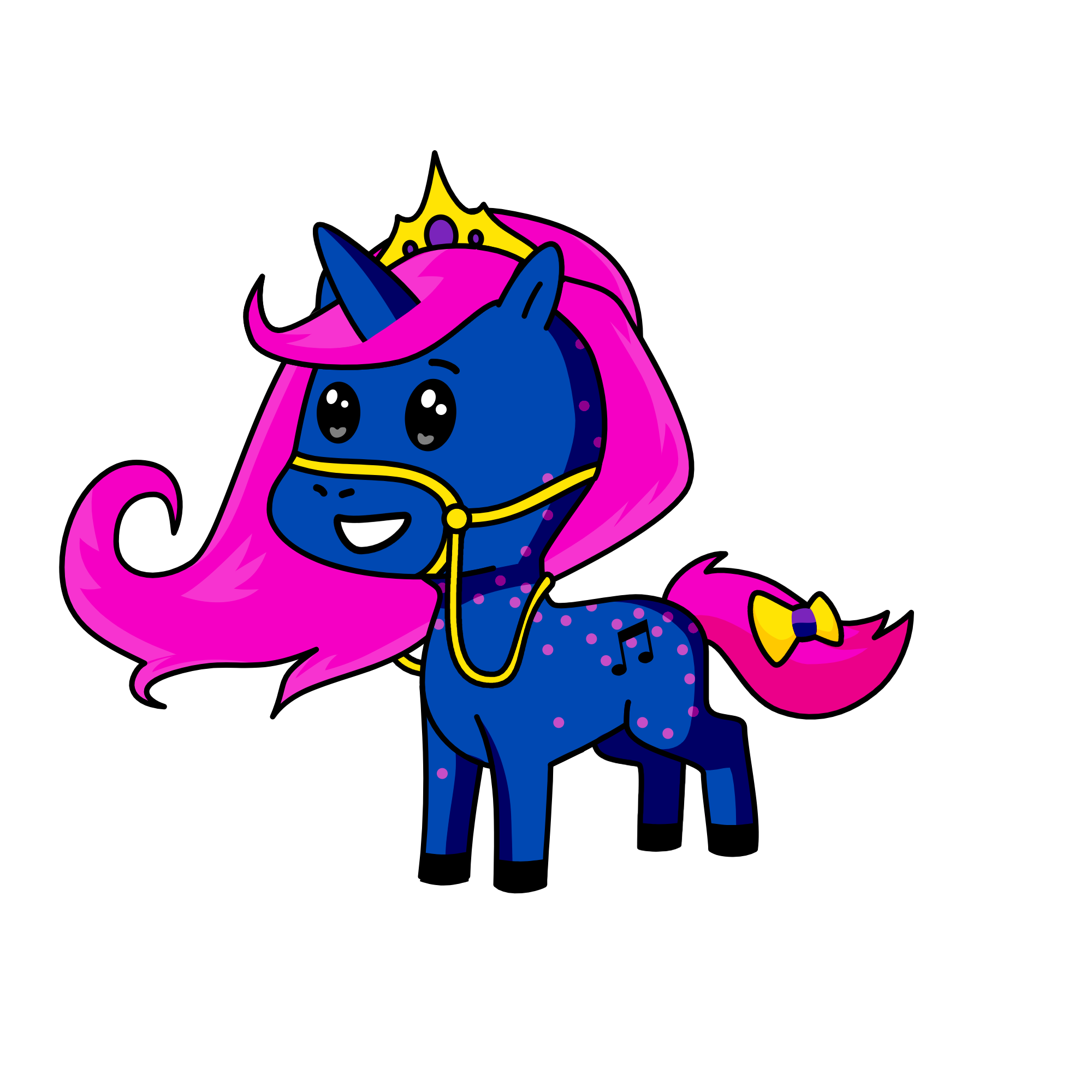 Princess NightStar, the unicorn