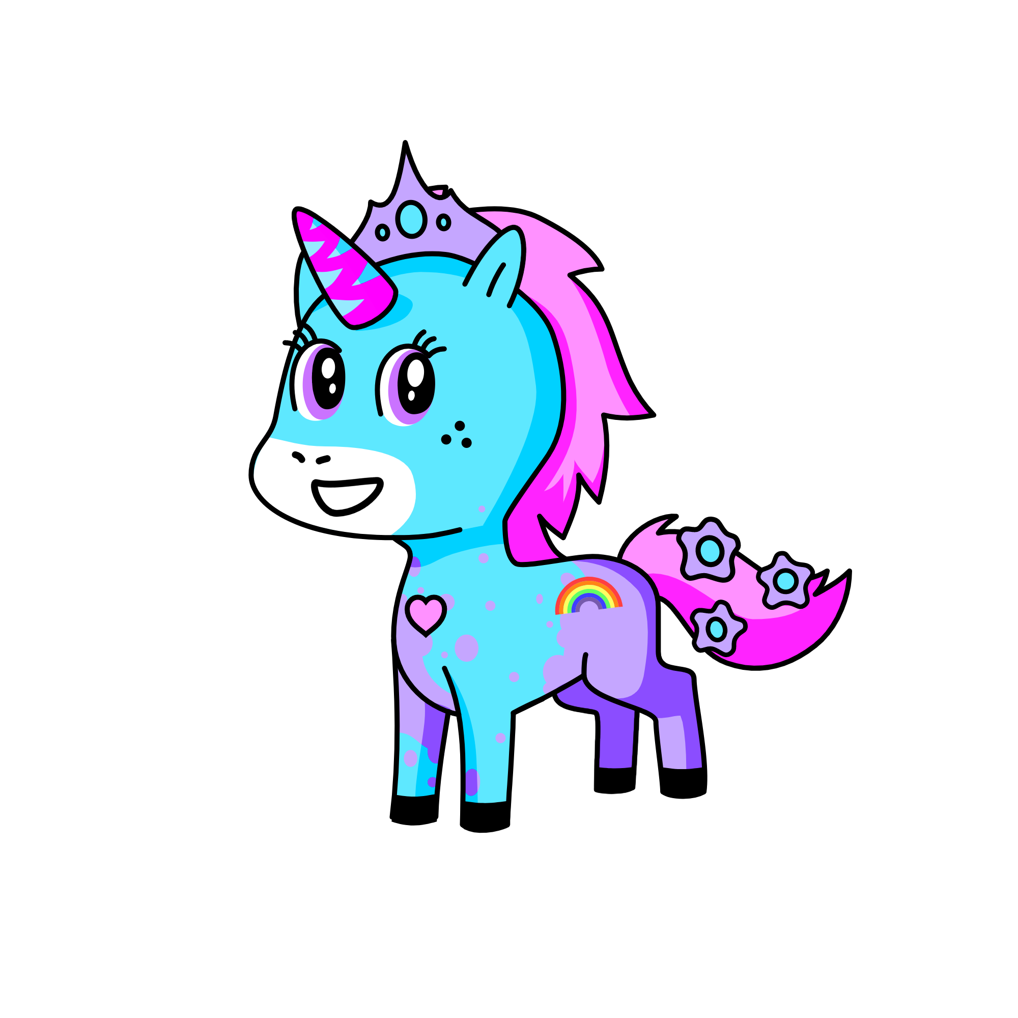 Princess Erindale, the unicorn