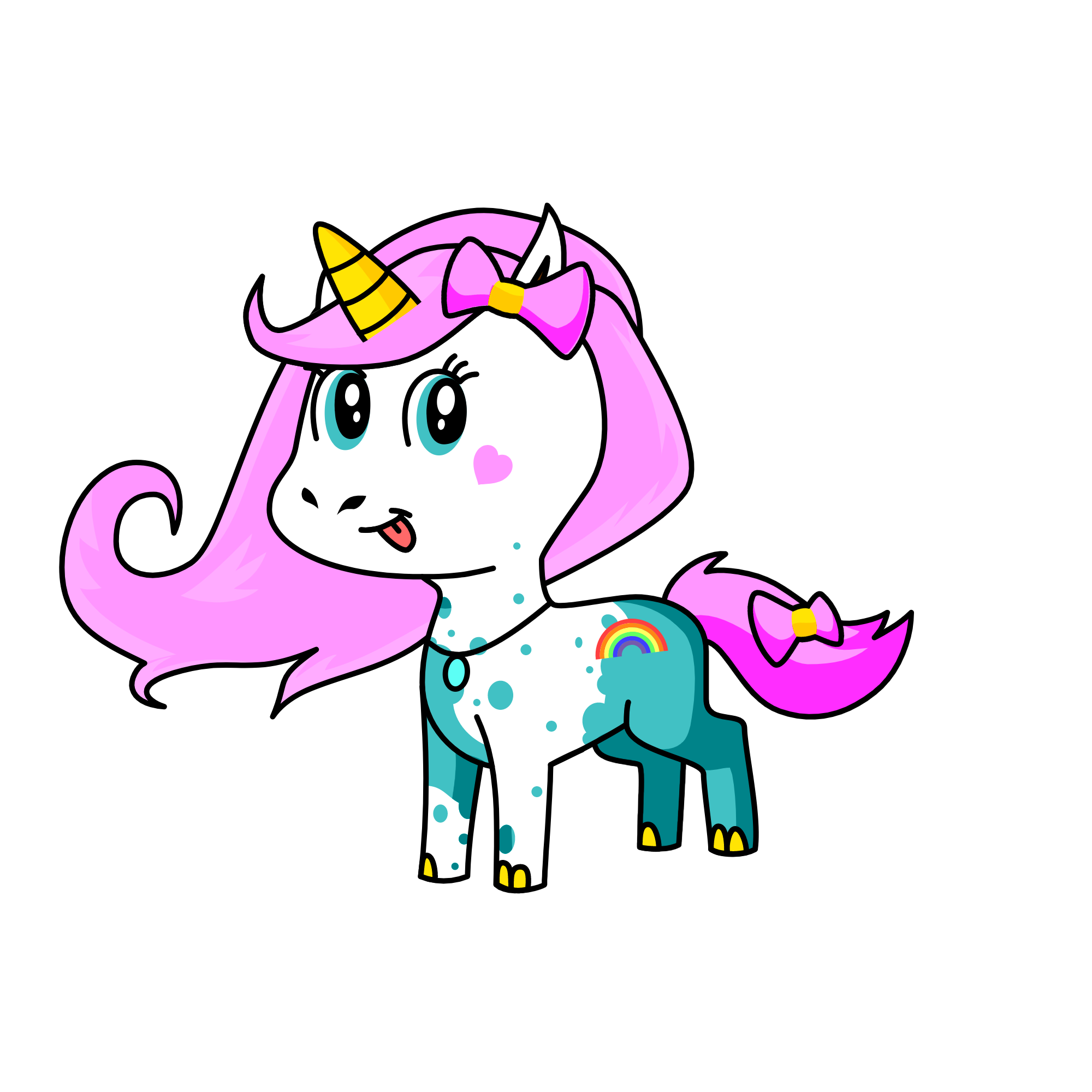 princess, the unicorn