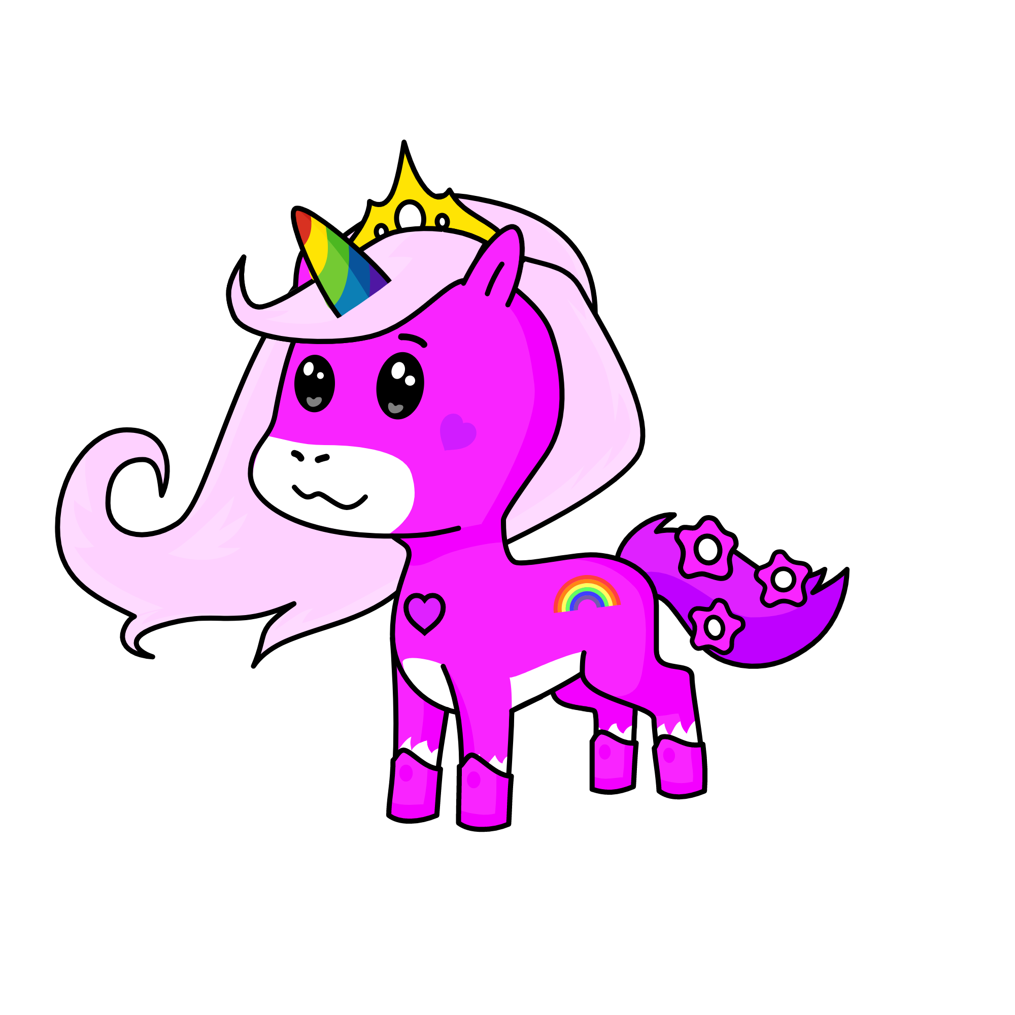 Uni Fofinho, the unicorn